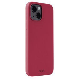 Cover in silicone per iPhone 14 Red Velvet