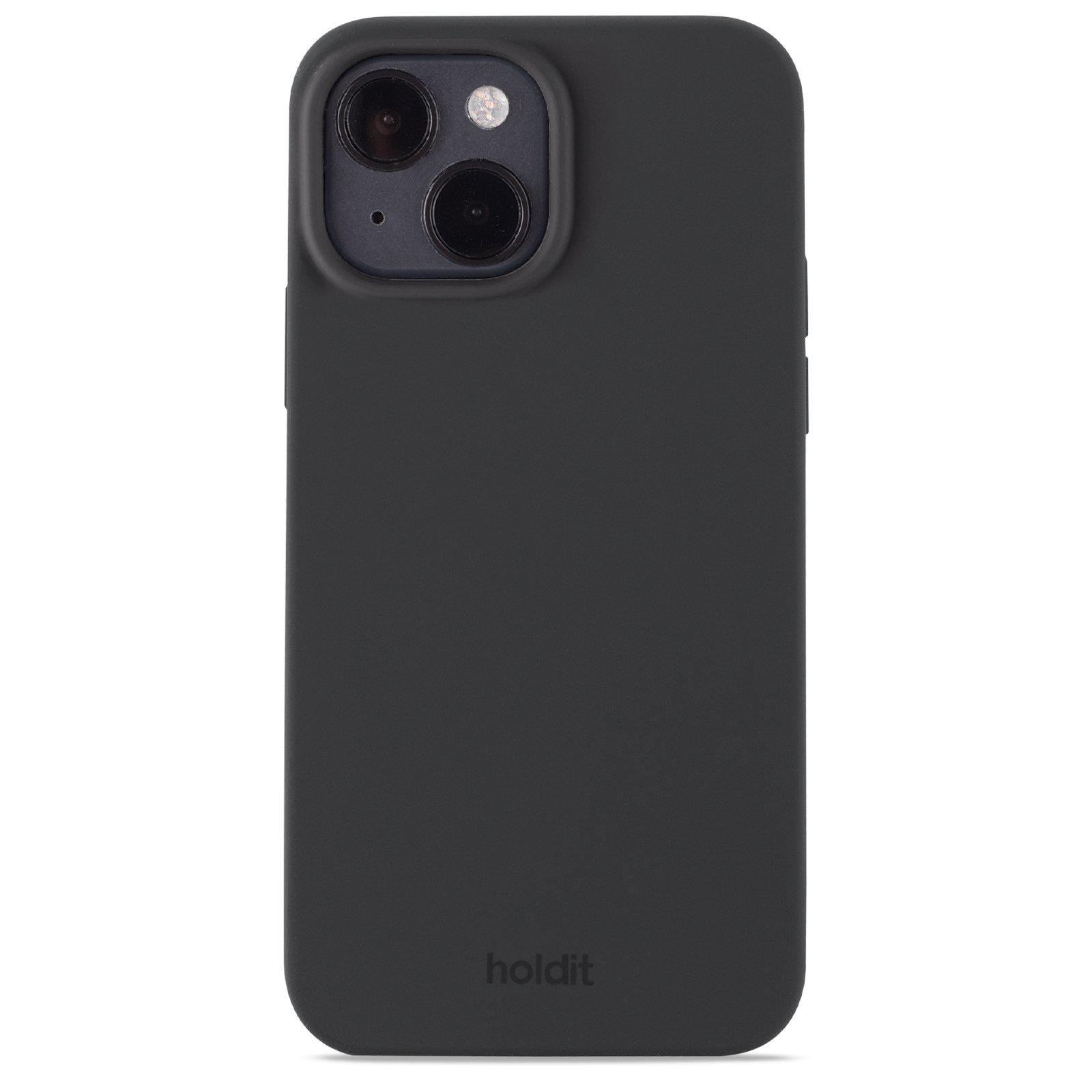 Cover in silicone per iPhone 15 Black