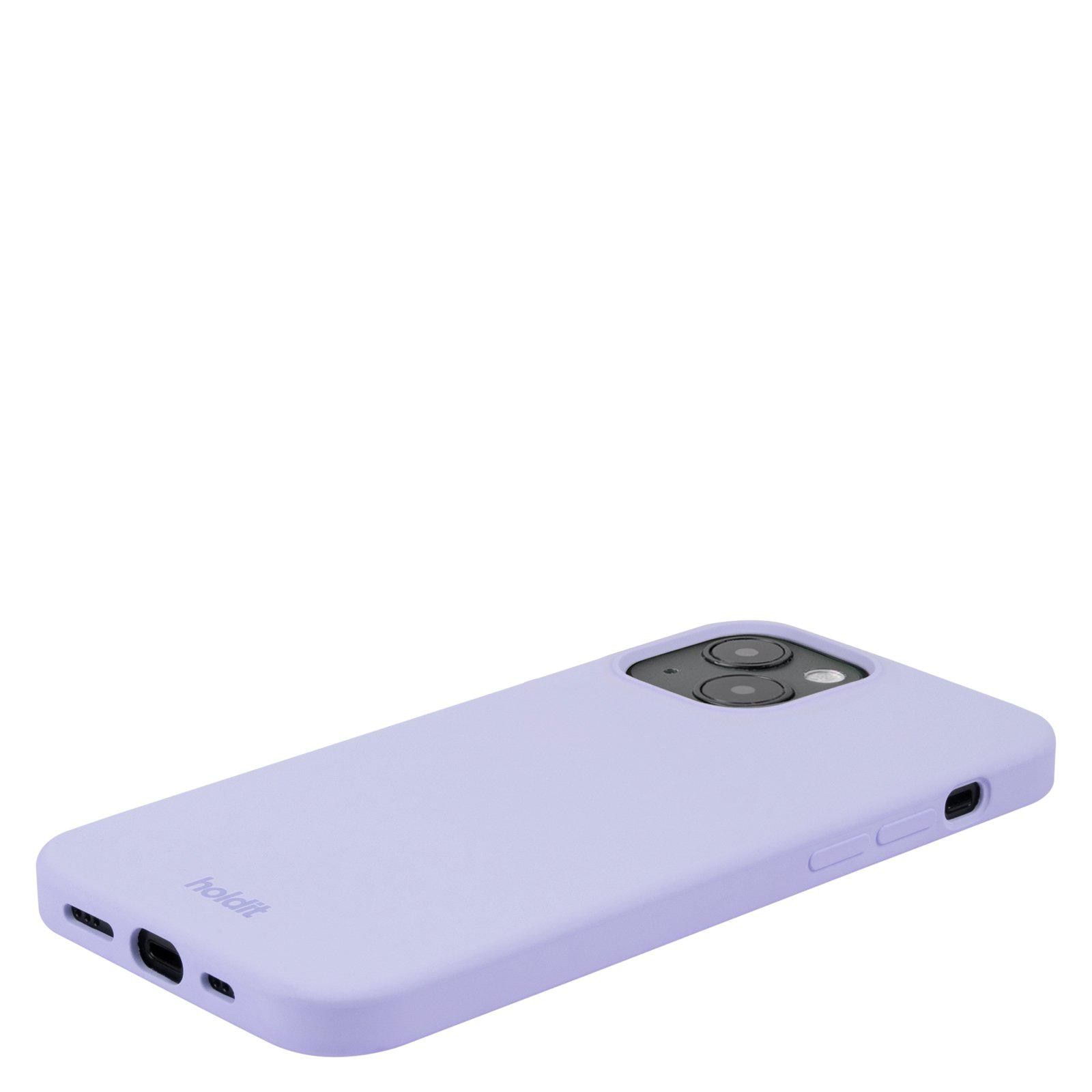 Cover in silicone per iPhone 15 Lavender