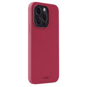Cover in silicone per iPhone 15 Pro Red Velvet