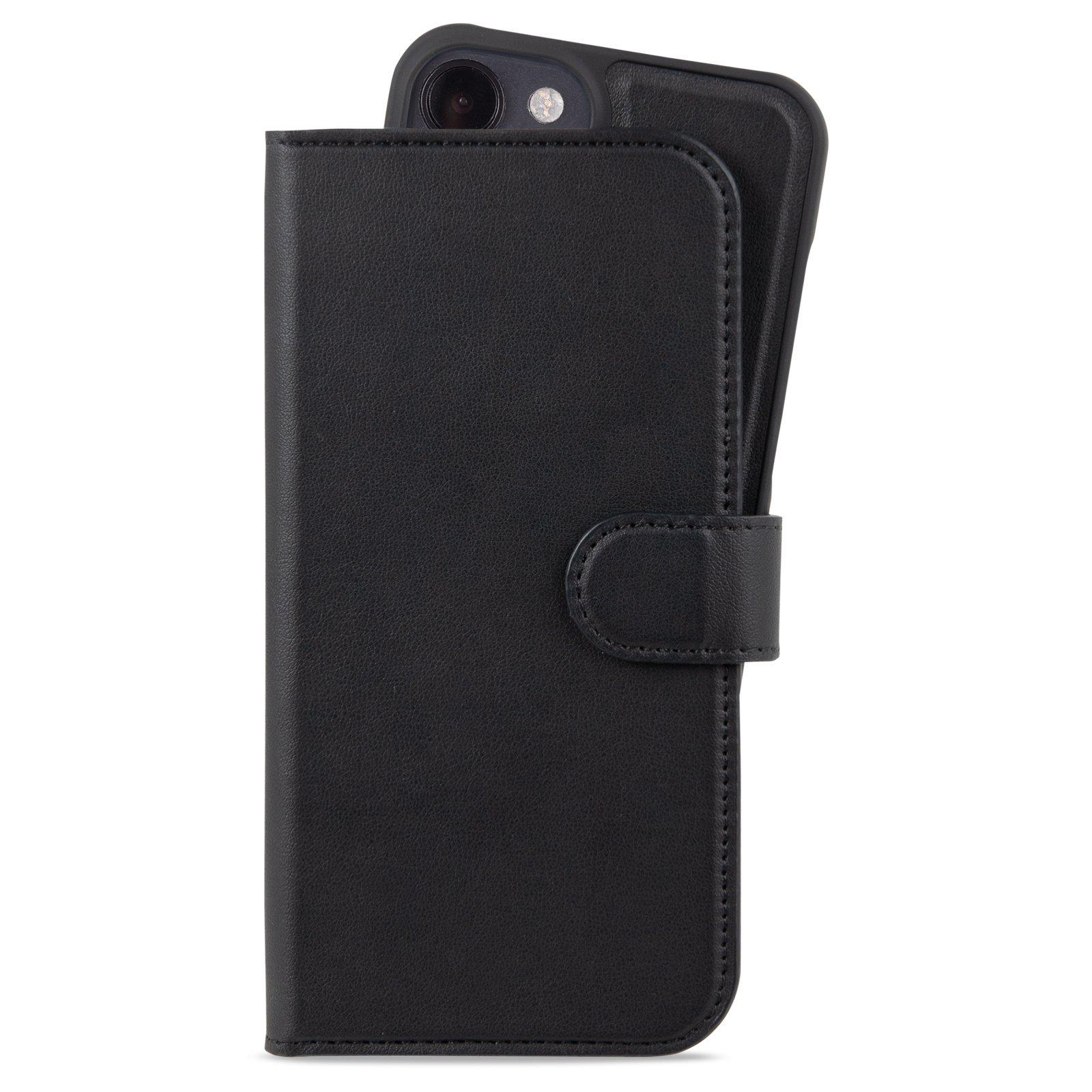 Custodia a portafoglio magnetiche Plus iPhone 15 nero