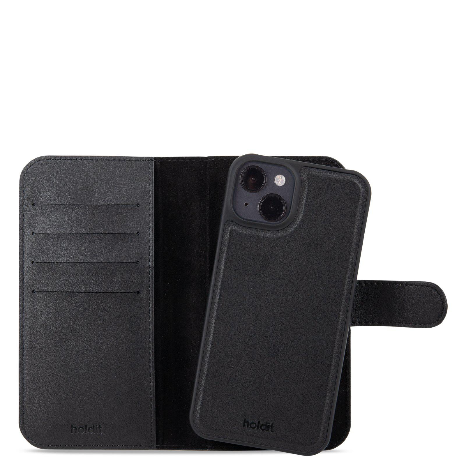 Custodia a portafoglio magnetiche Plus iPhone 15 nero