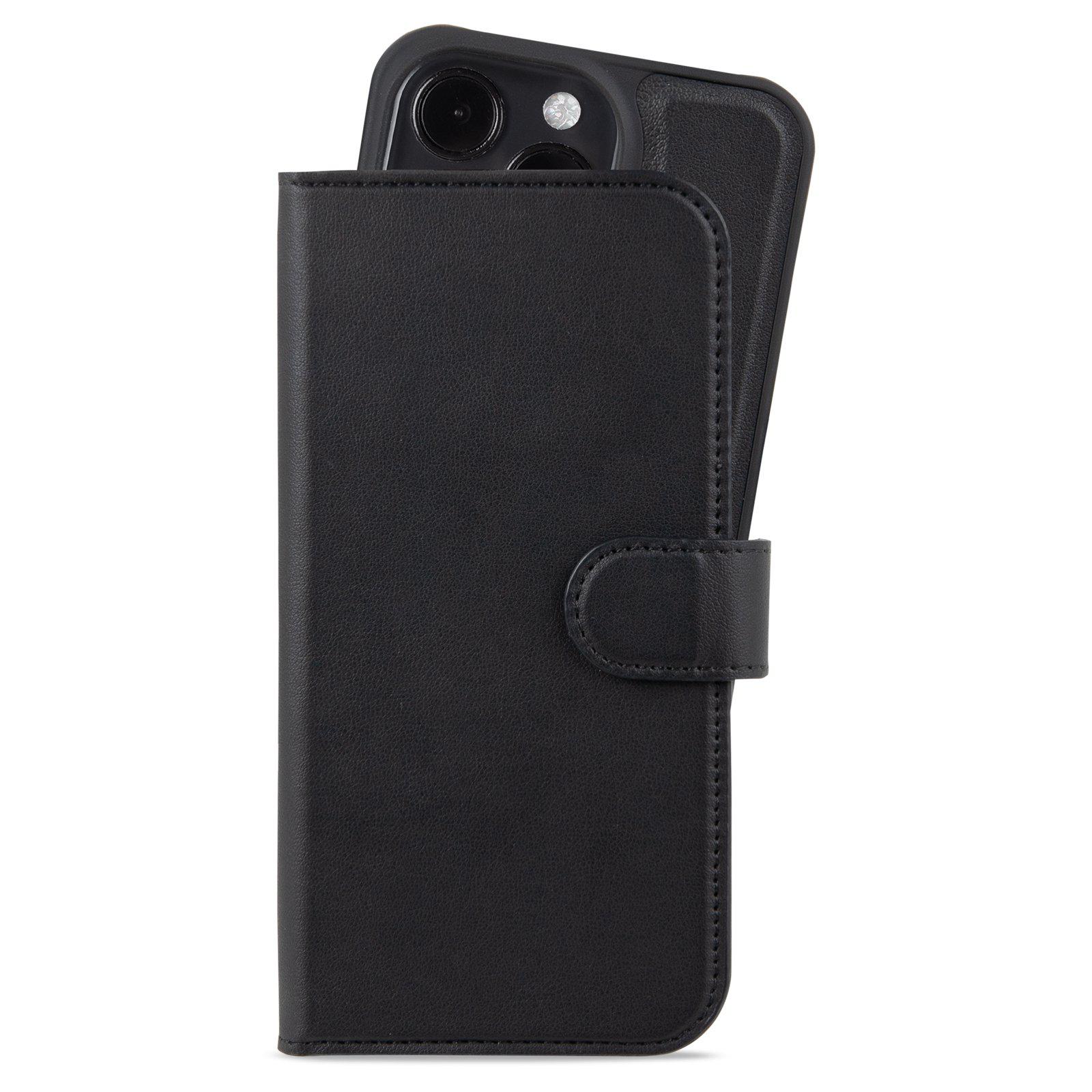 Custodia a portafoglio magnetiche Plus iPhone 15 Pro nero