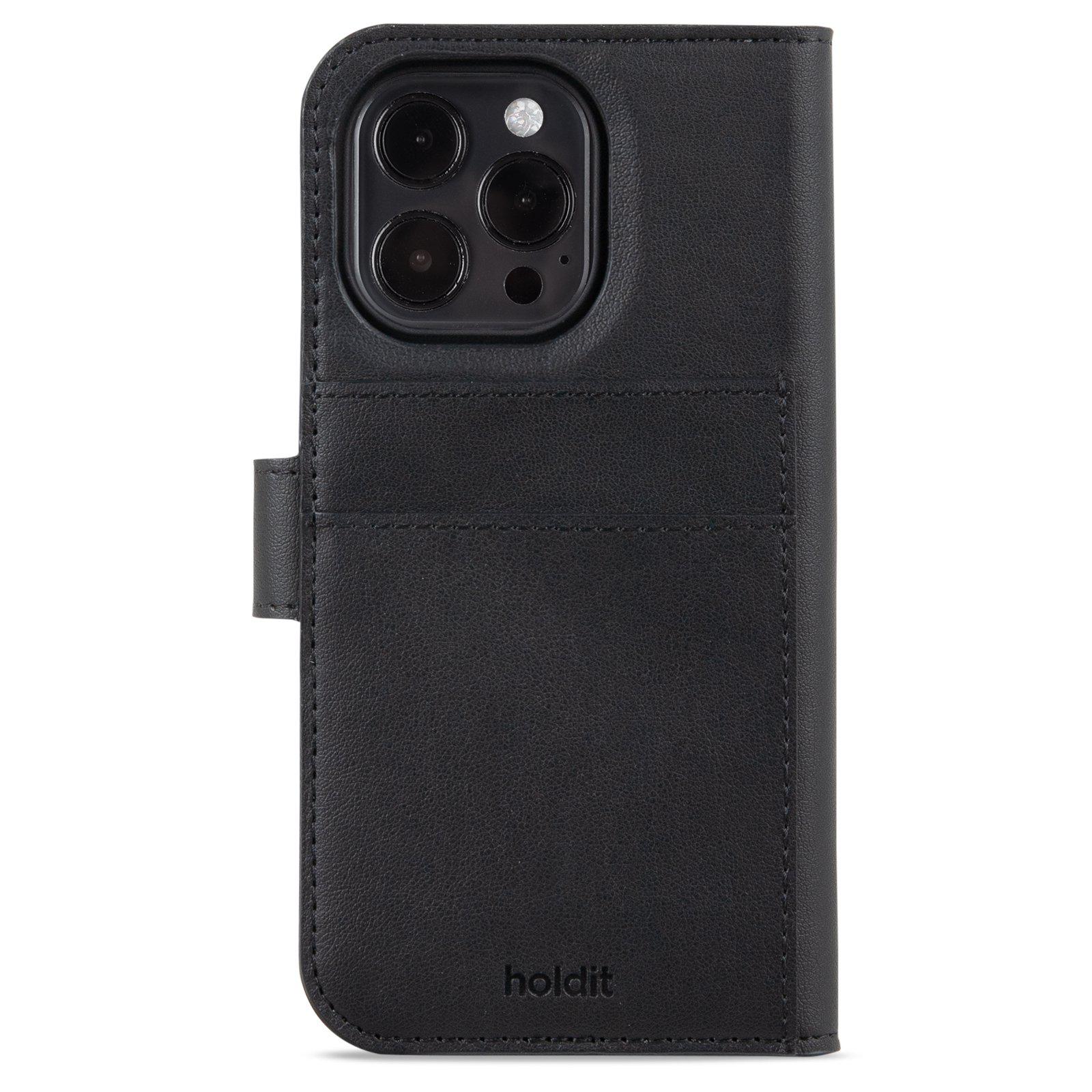 Custodia a portafoglio magnetiche Plus iPhone 15 Pro nero
