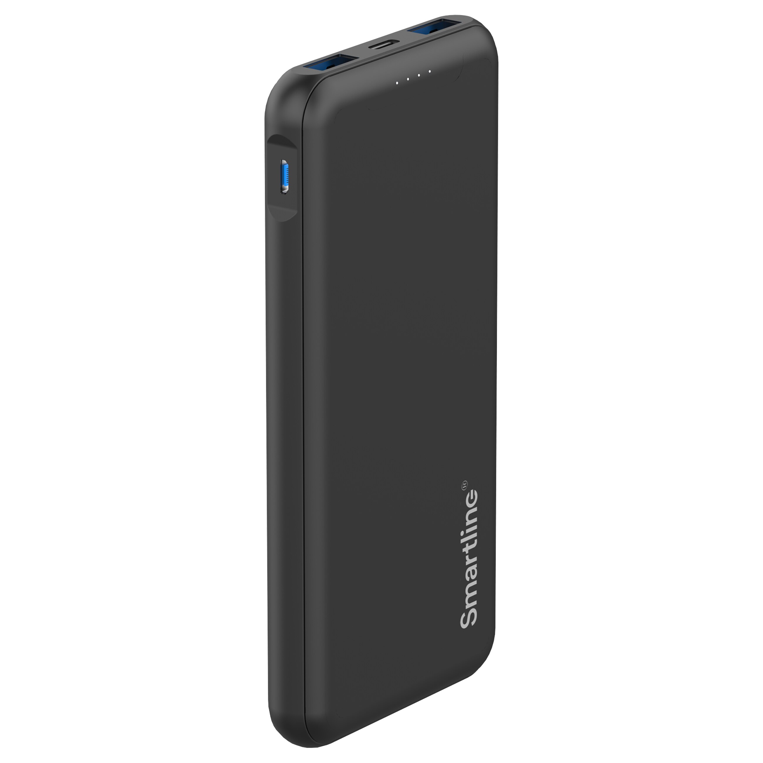 Powerbank 10000 mAh USB-A + USB-C PD nero