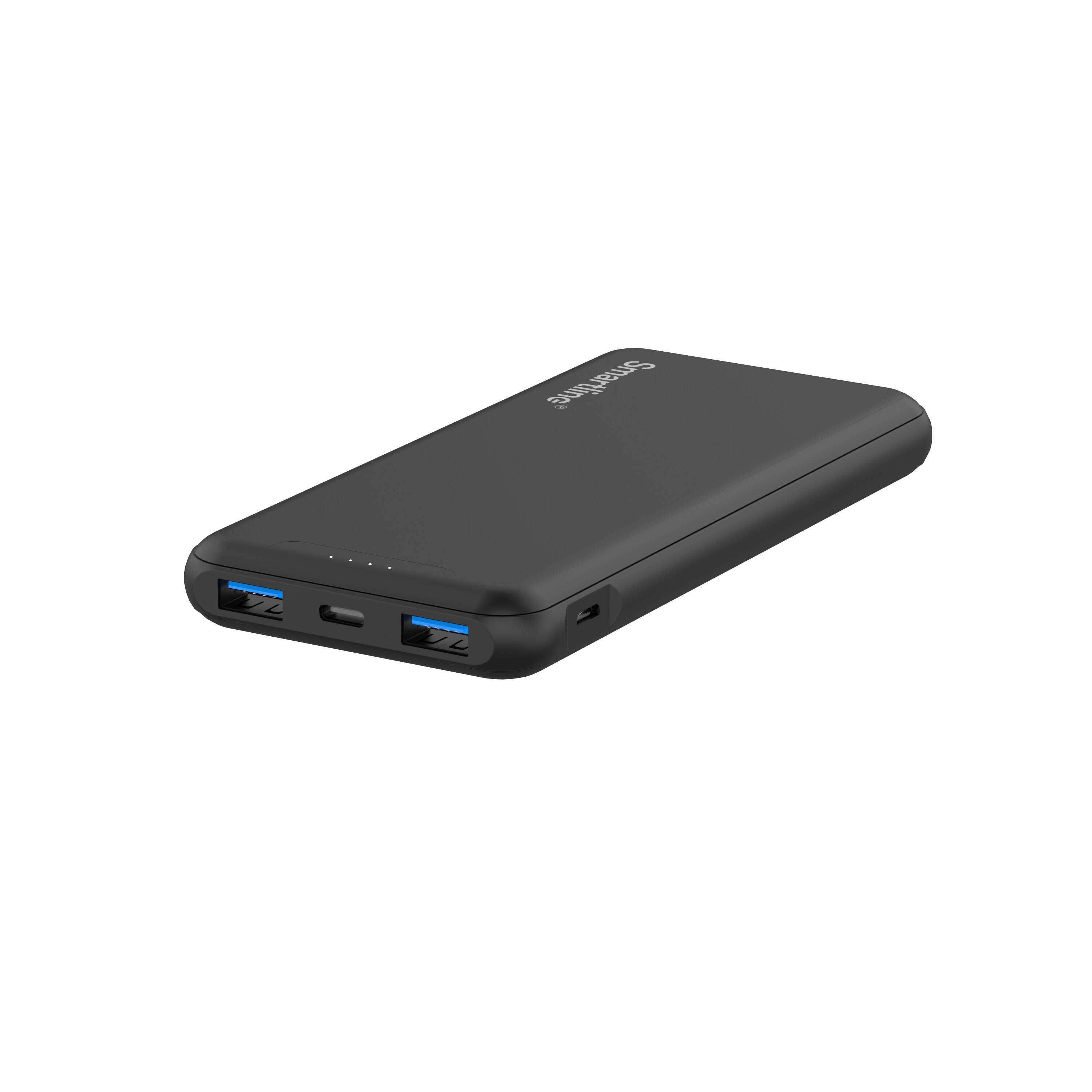 Powerbank 10000 mAh USB-A + USB-C PD nero