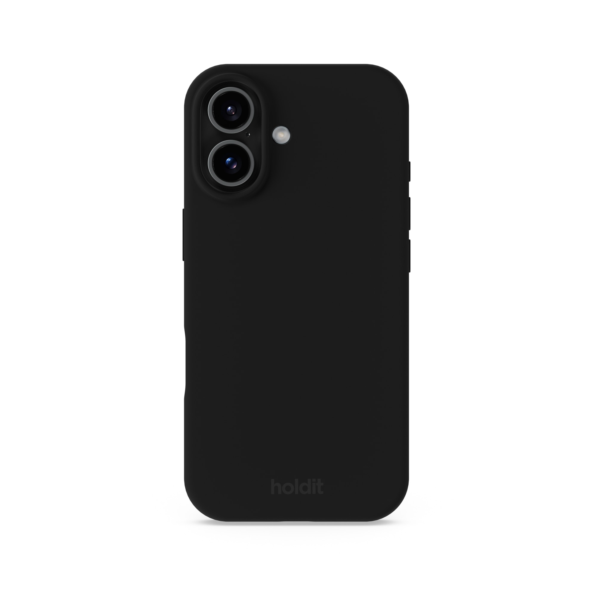 Cover in silicone per iPhone 17 Black