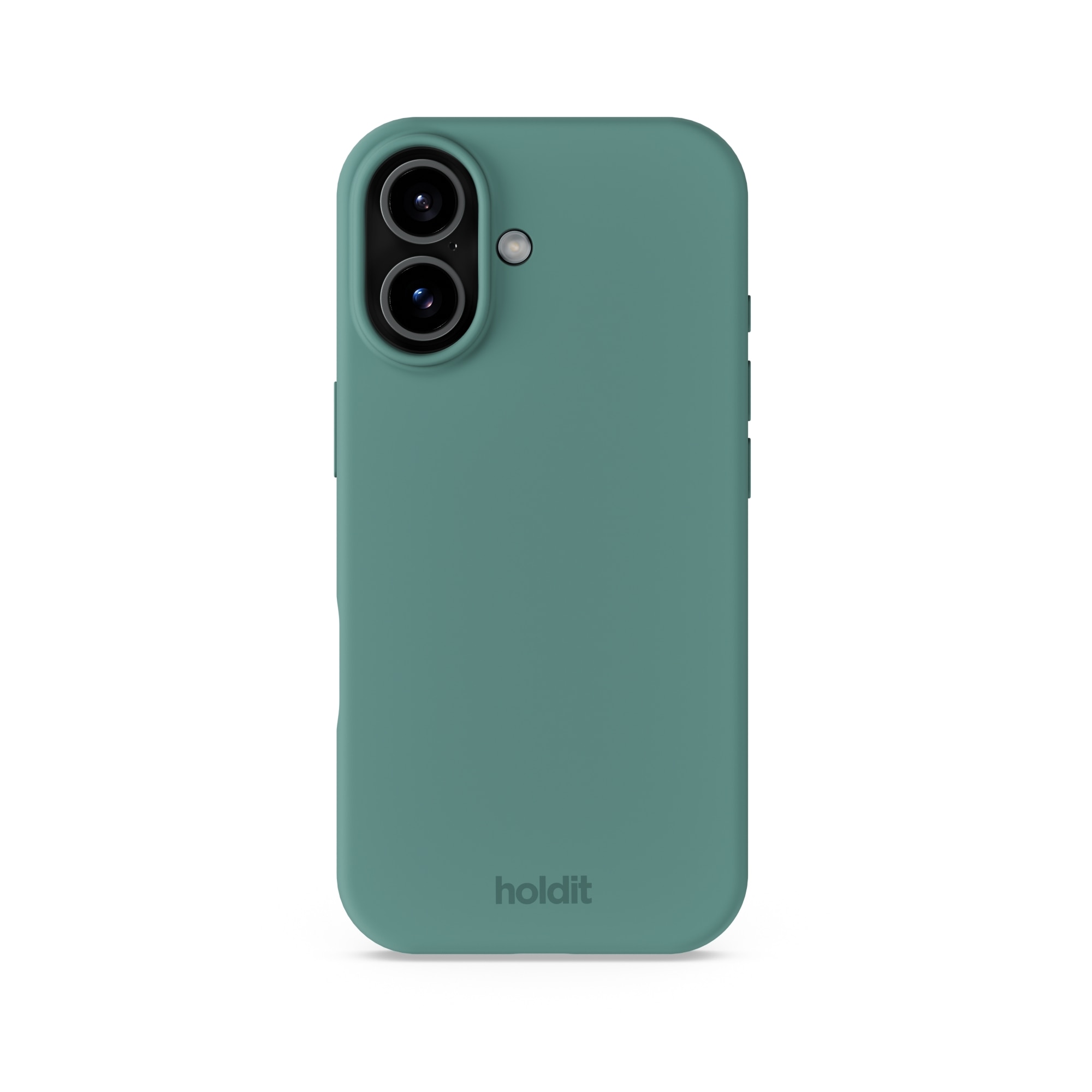Cover in silicone per iPhone 17 Moss Green