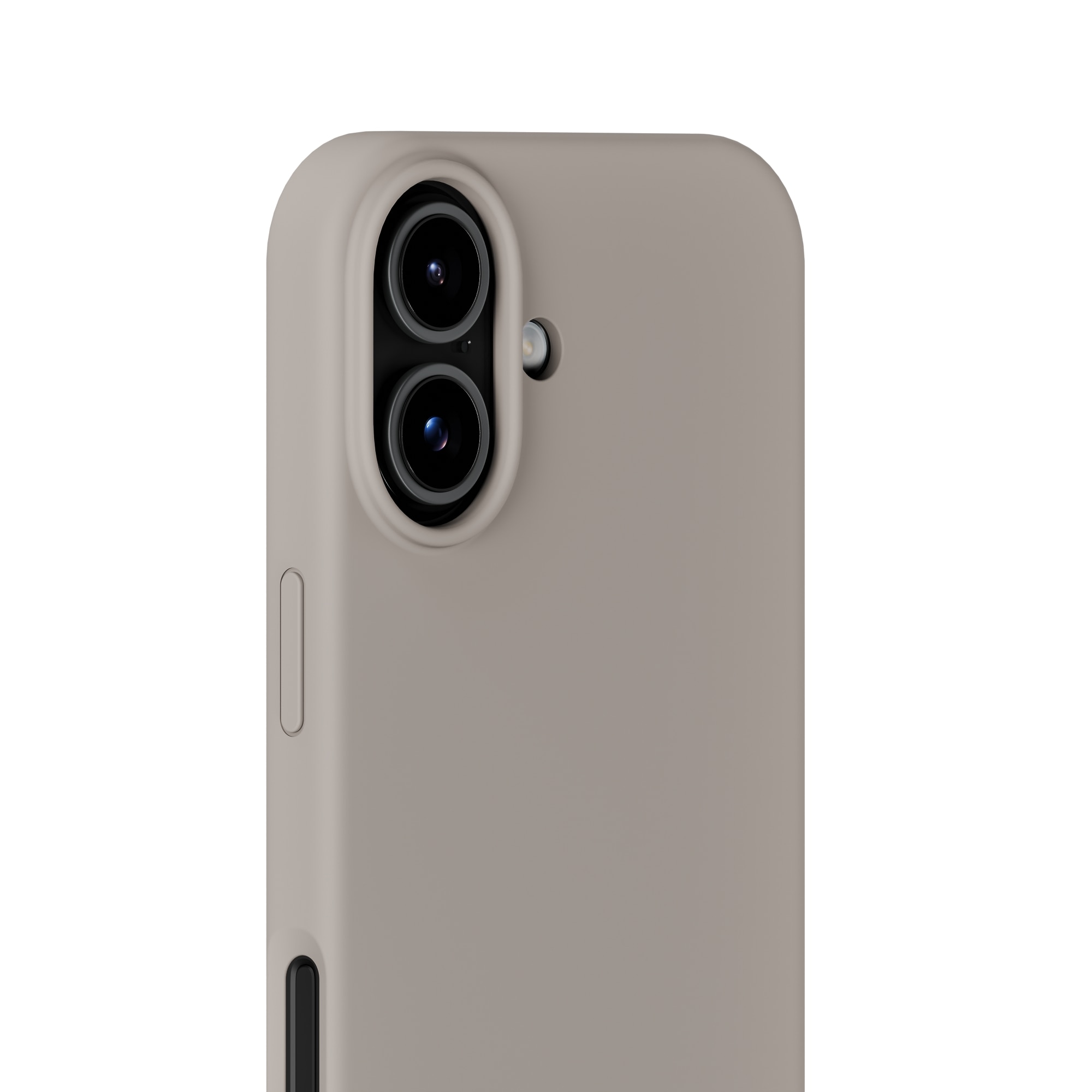 Cover in silicone per iPhone 17 Taupe