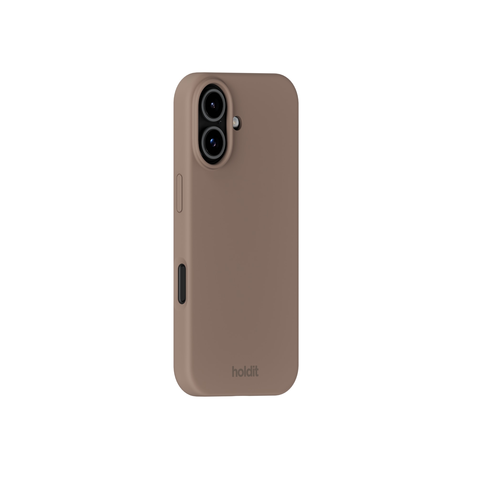 Cover in silicone per iPhone 17 Mocha Brown