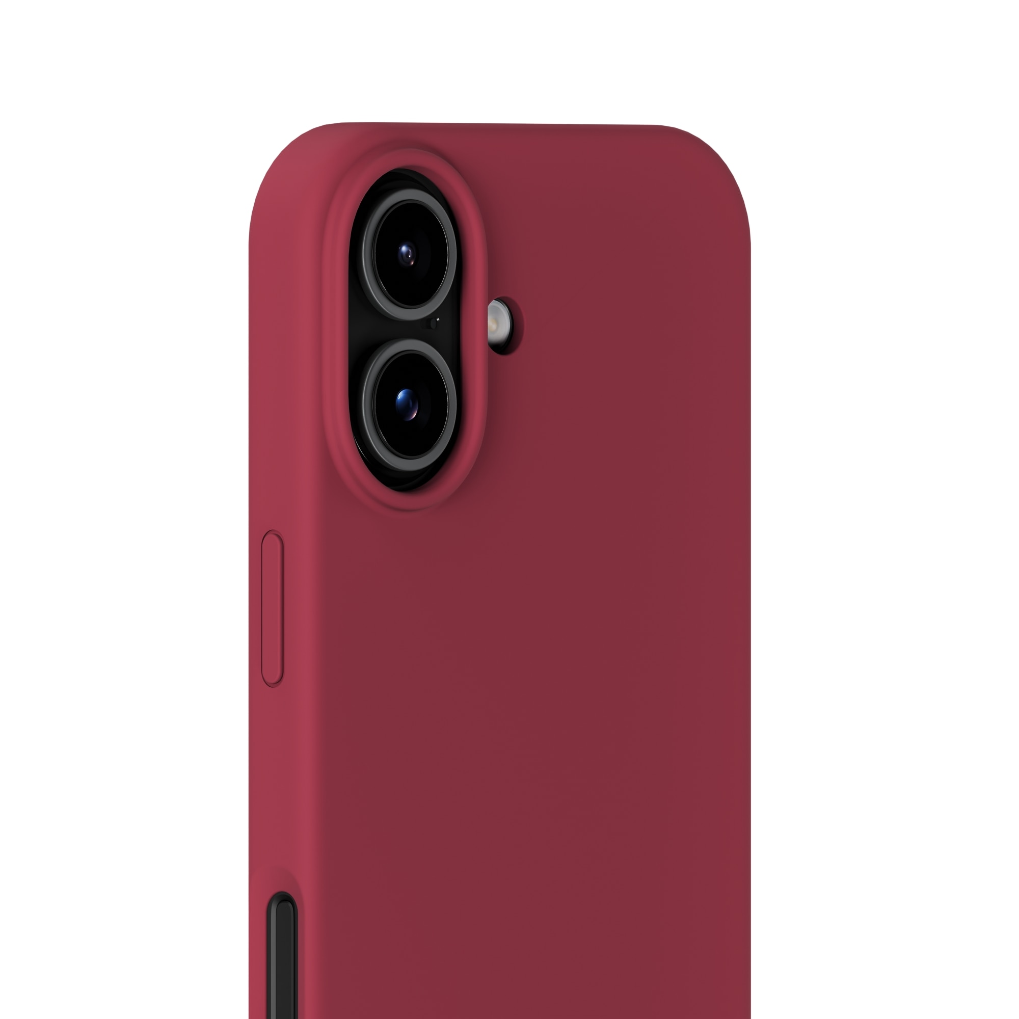 Cover in silicone per iPhone 17 Red Velvet