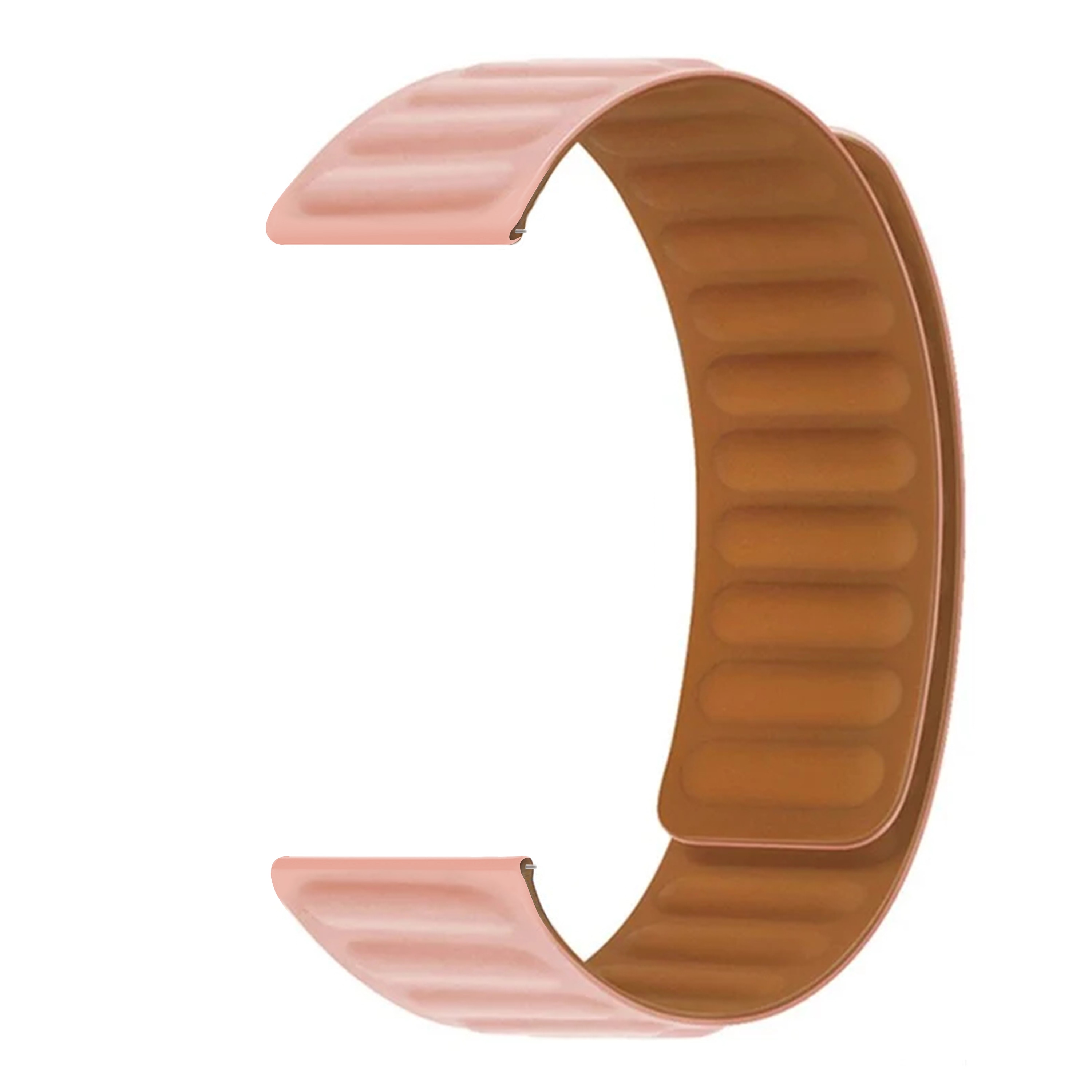 Cinturino magnetico in silicone Universal 20mm rosa