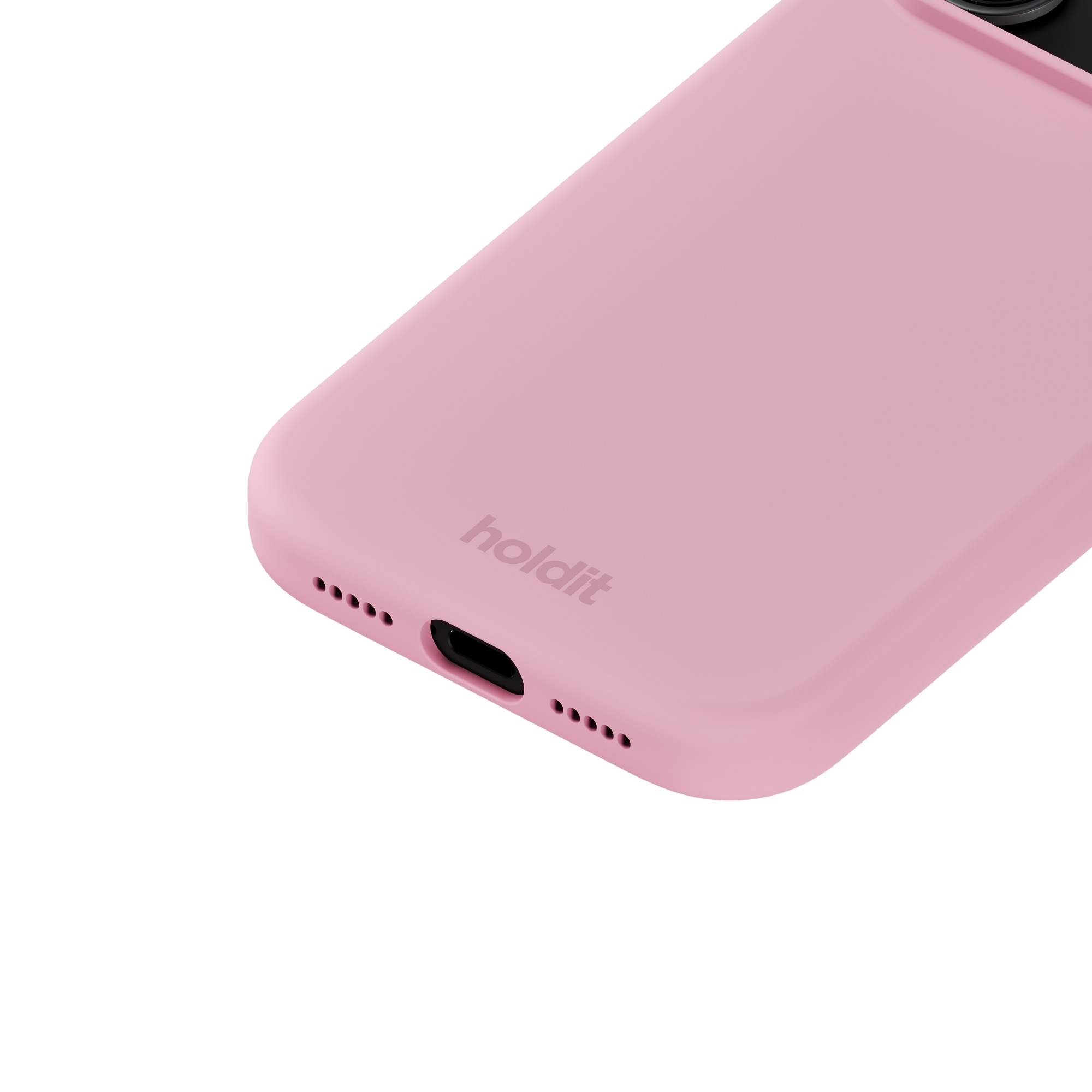 Cover in silicone per iPhone 17 Pro Pink