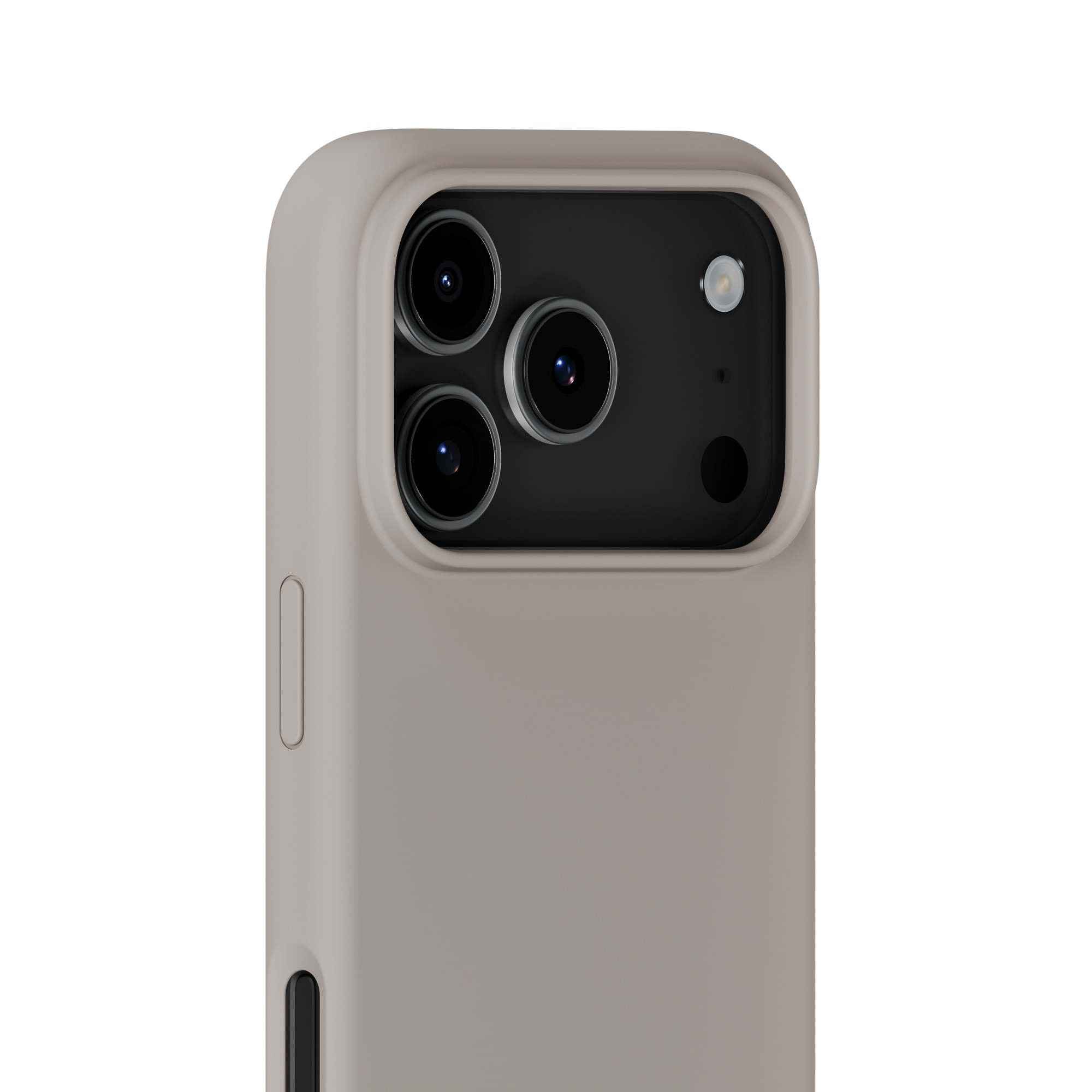 Cover in silicone per iPhone 17 Pro Taupe