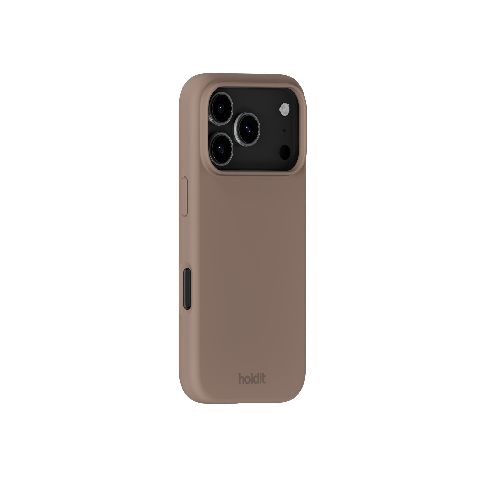 Cover in silicone per iPhone 17 Pro Mocha Brown