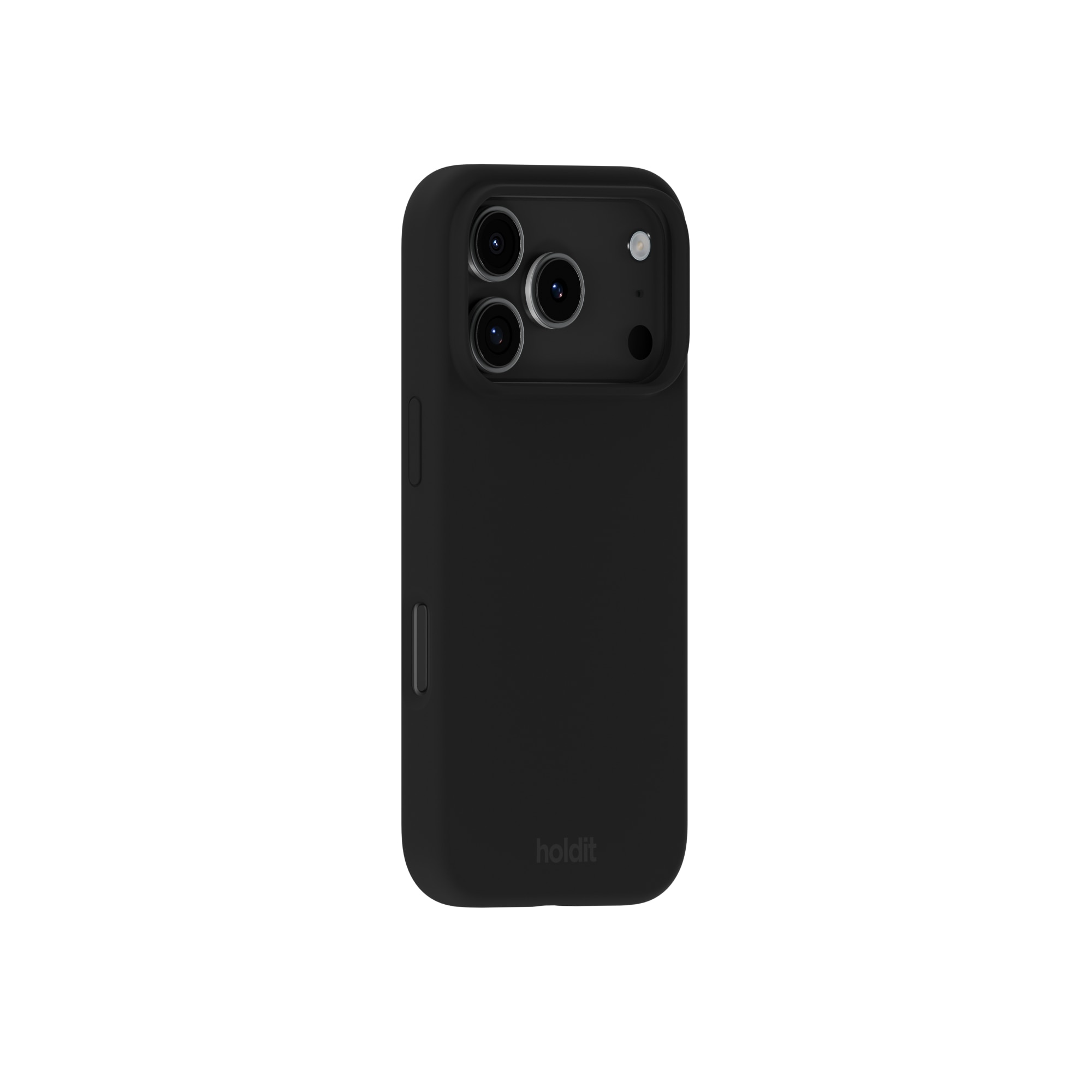 Cover in silicone per iPhone 17 Pro Max Black