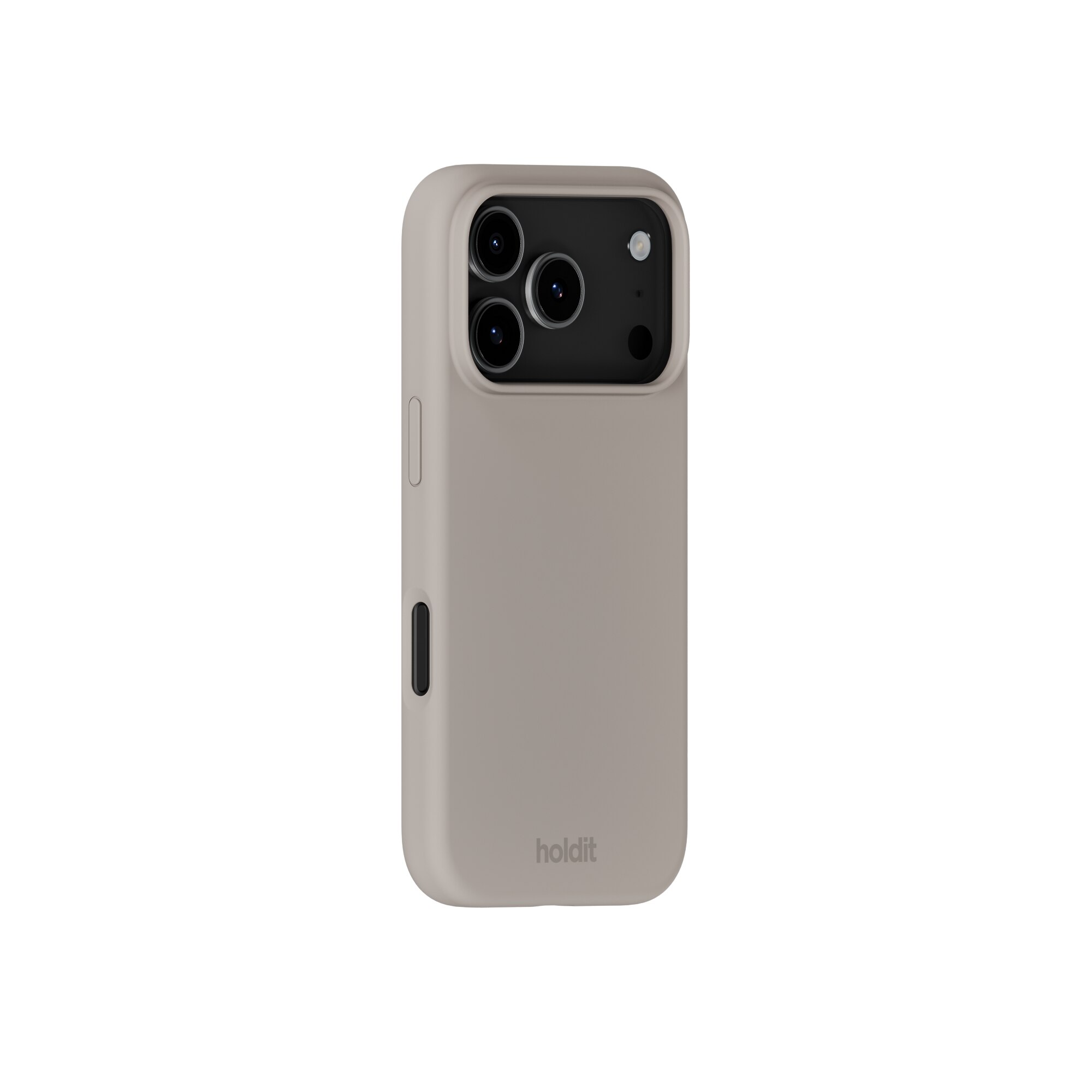 Cover in silicone per iPhone 17 Pro Max Taupe