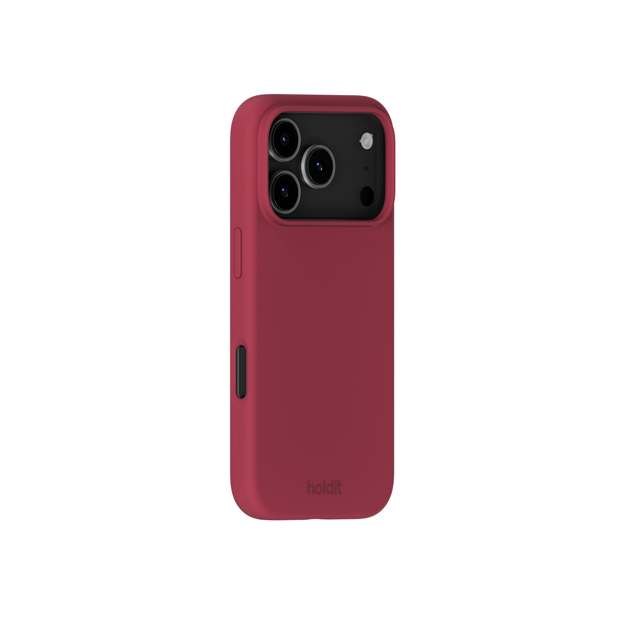 Cover in silicone per iPhone 17 Pro Max Red Velvet