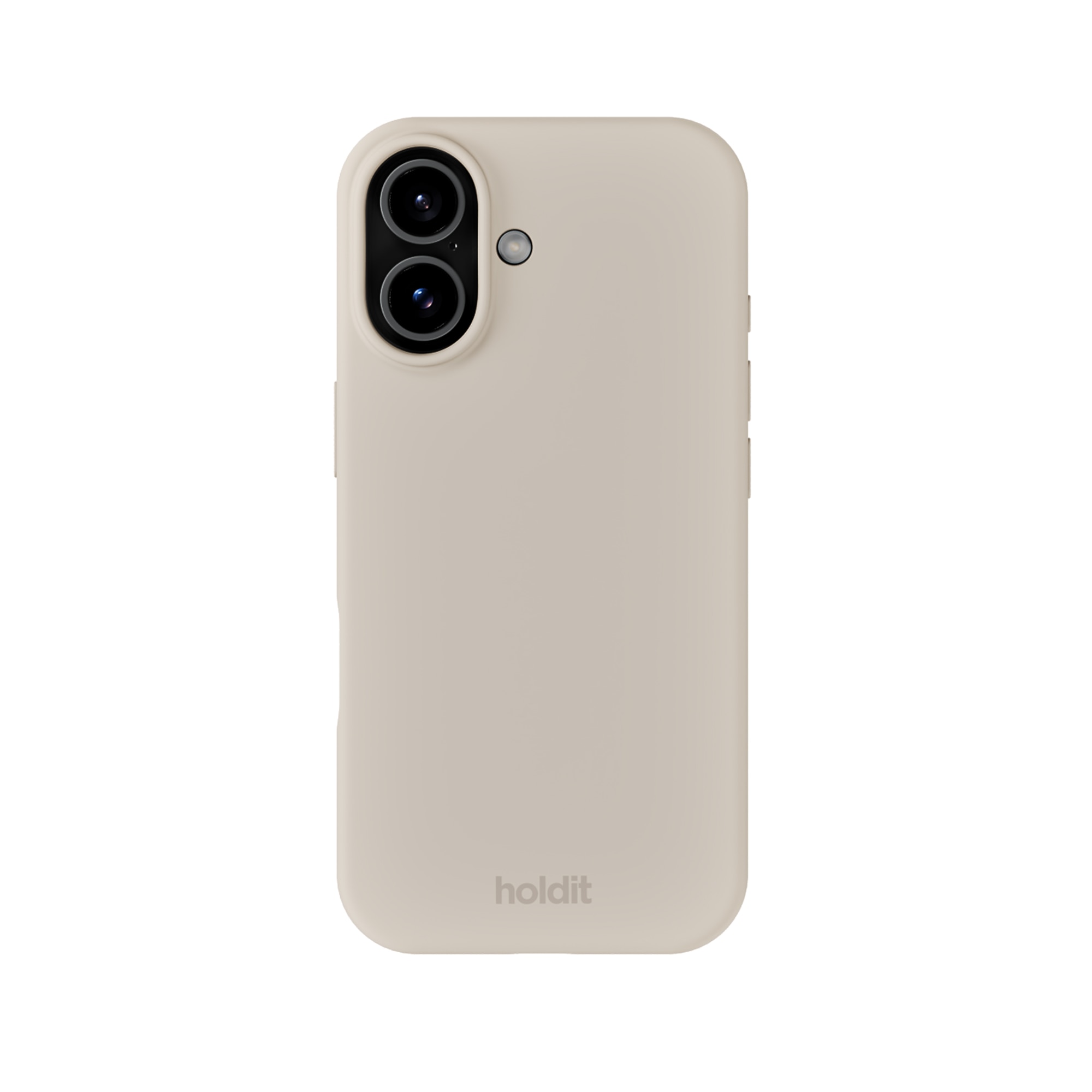 Cover in silicone per iPhone 17 Light Beige