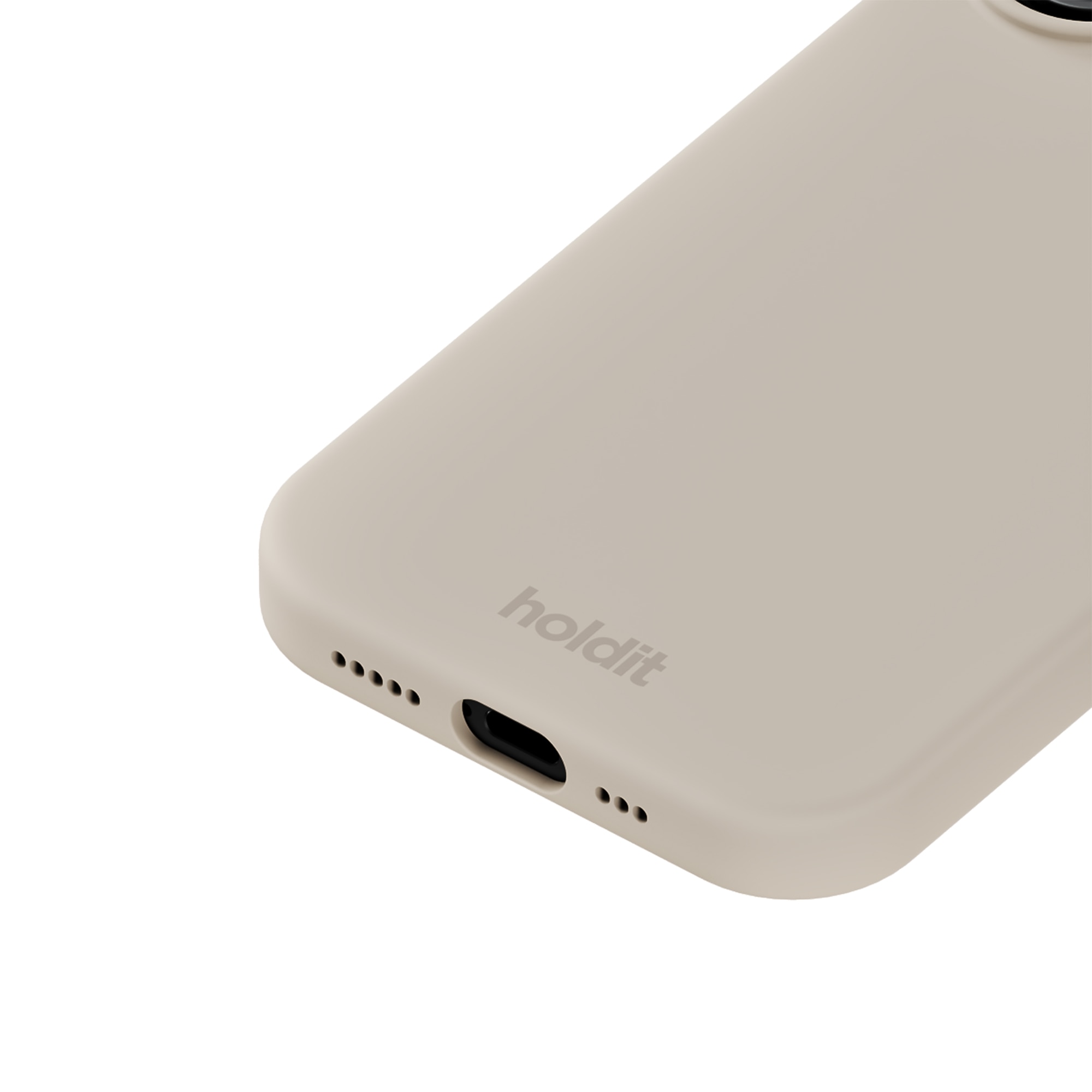 Cover in silicone per iPhone 17 Light Beige