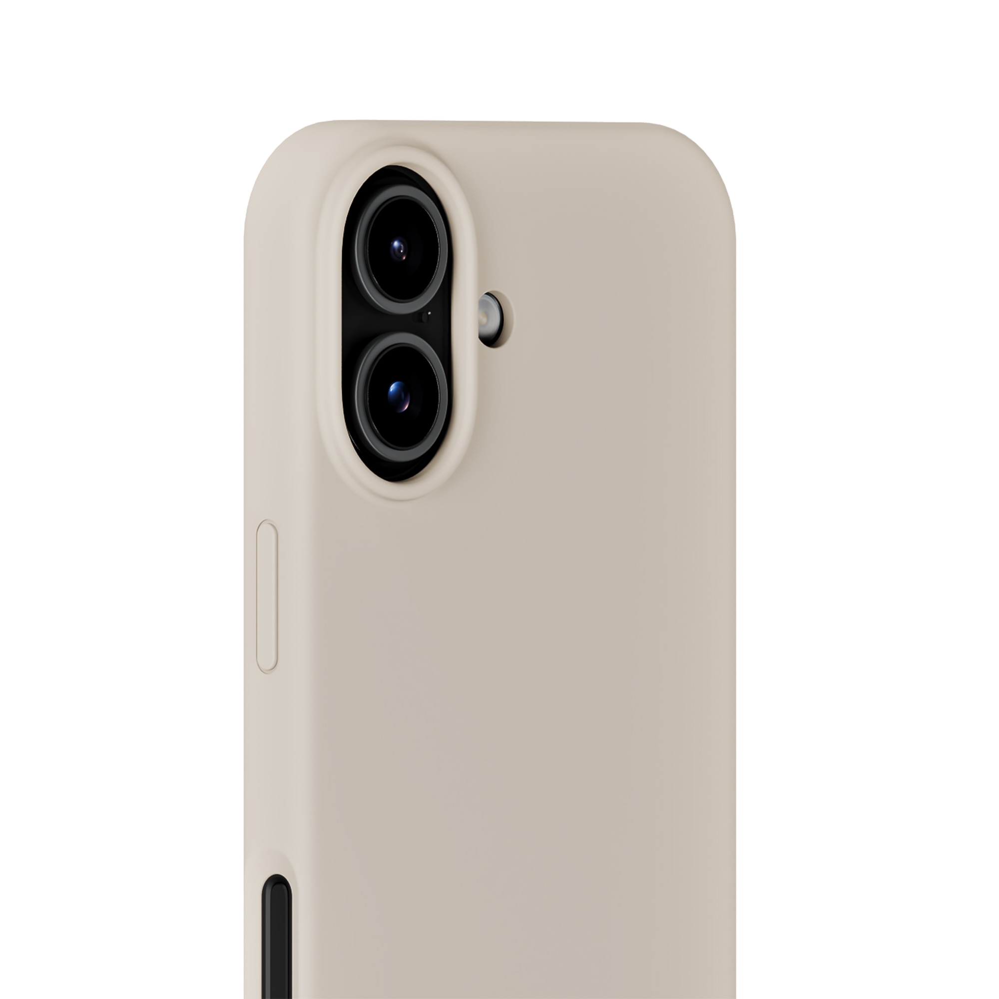 Cover in silicone per iPhone 17 Light Beige