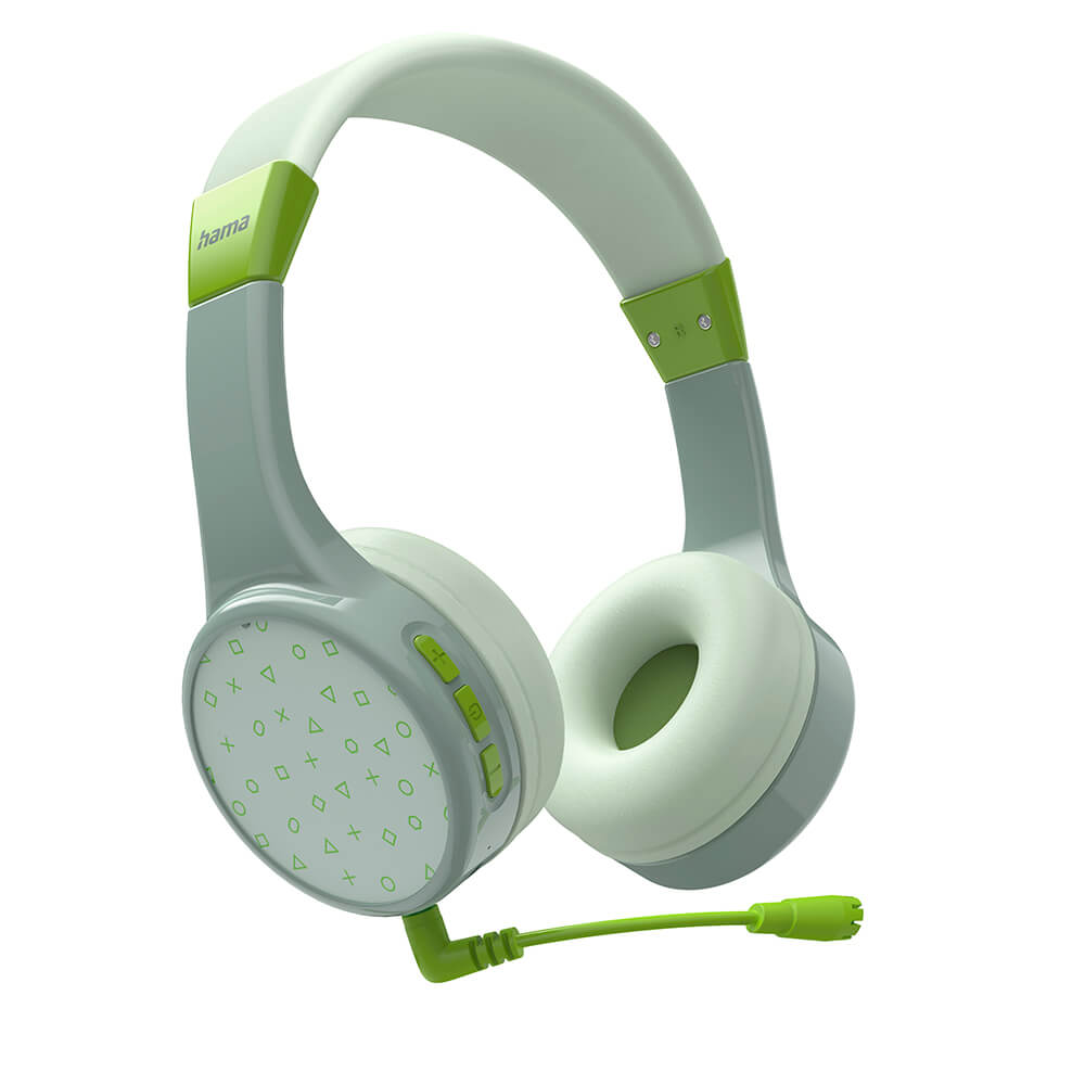 Teens Guard On-Ear Wireless Cuffie per bambini, verde