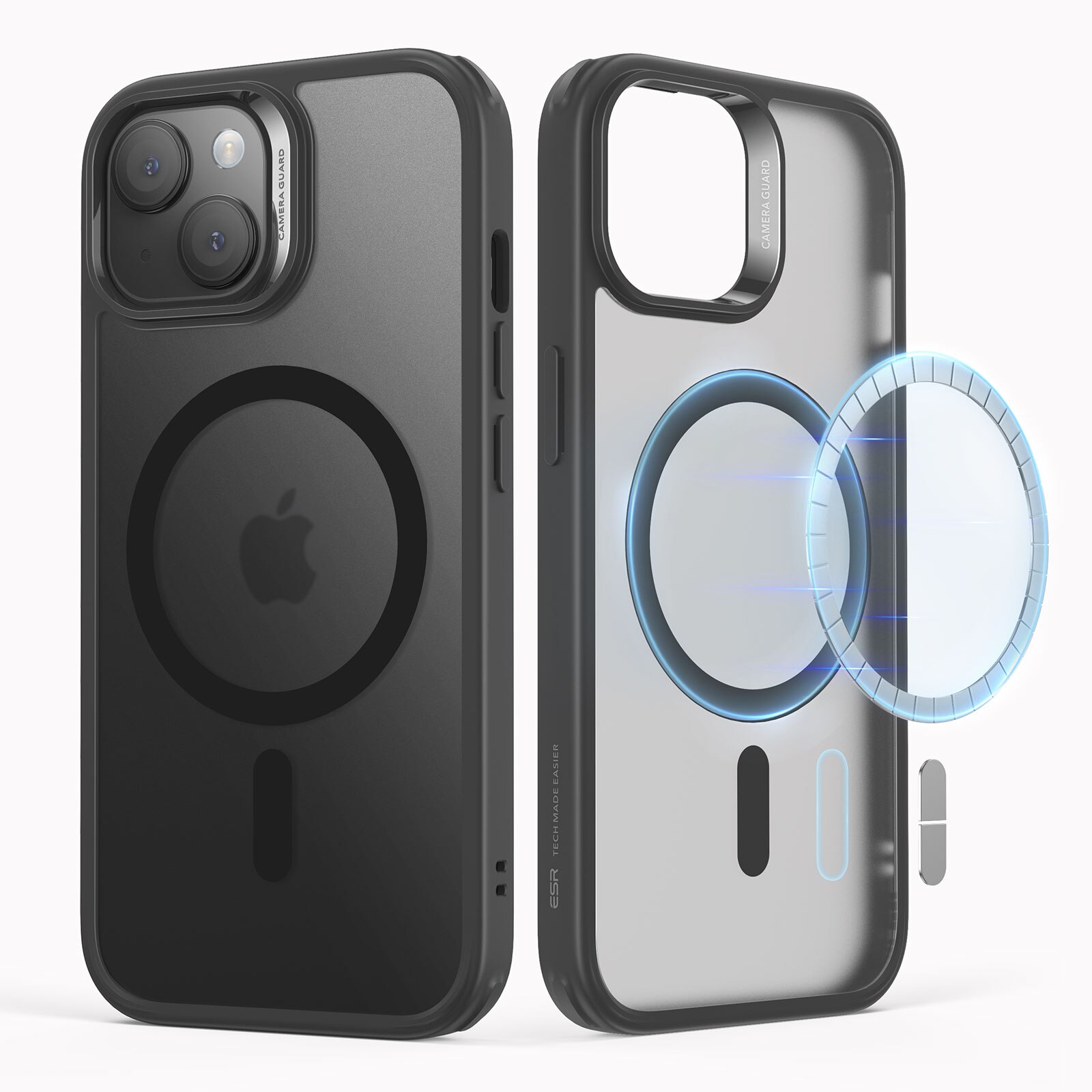 Classic Hybrid HaloLock MagSafe iPhone 15 Plus Nero