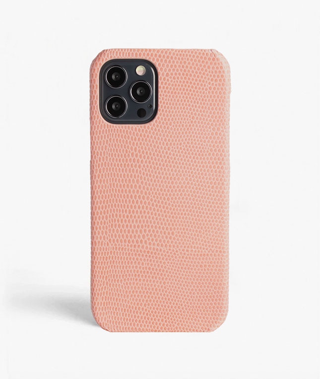 Cover iPhone 12/iPhone 12 Pro Lizard Rosa