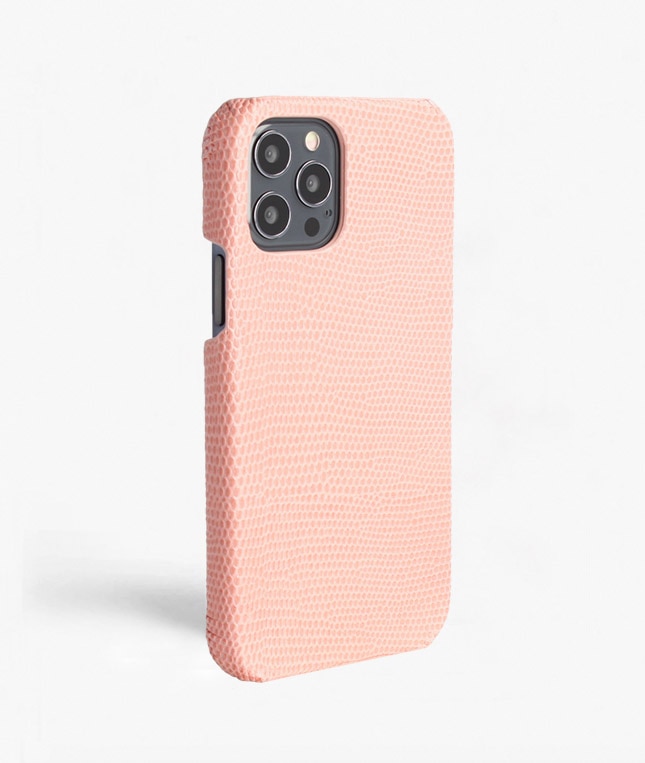 Cover iPhone 12/iPhone 12 Pro Lizard Rosa