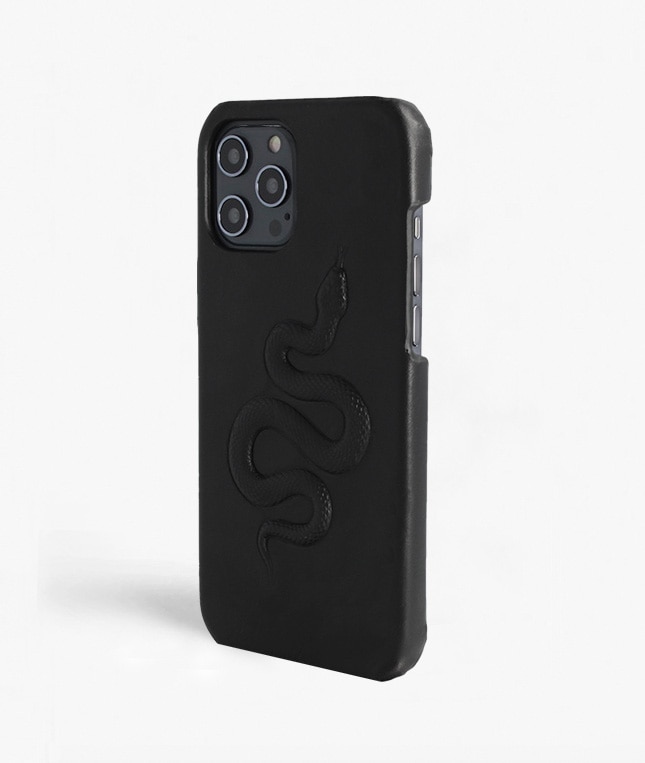 Cover iPhone 12 Pro Max Snake  Black