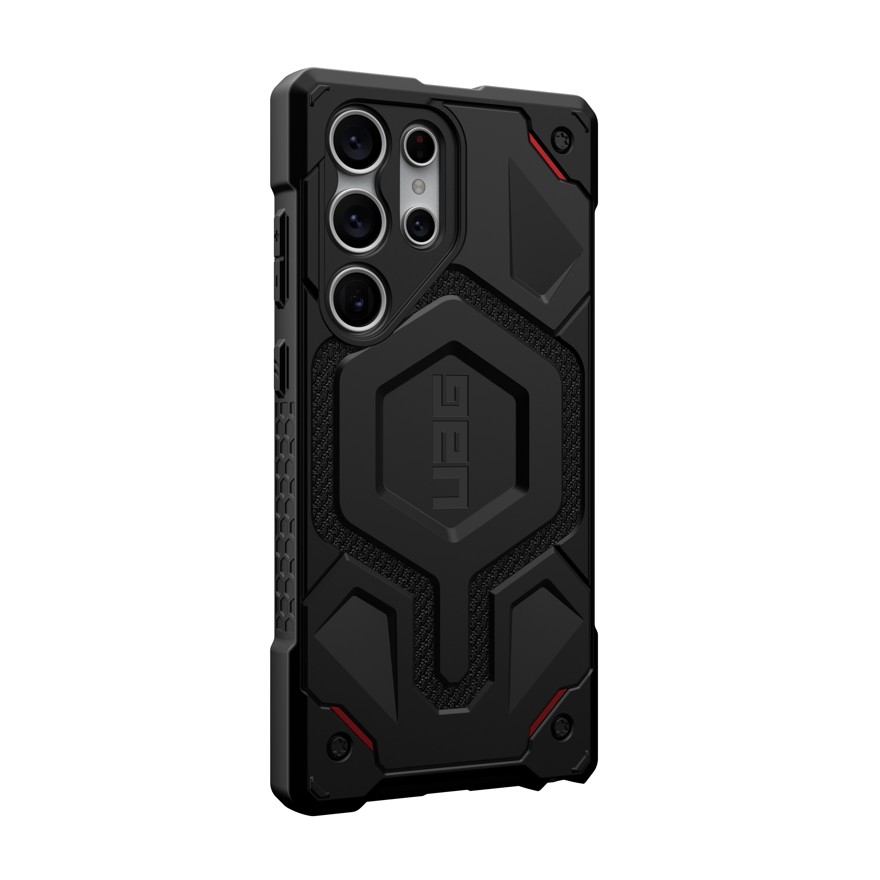 Cover Monarch Kevlar Pro Magnet Galaxy S23 Ultra nero