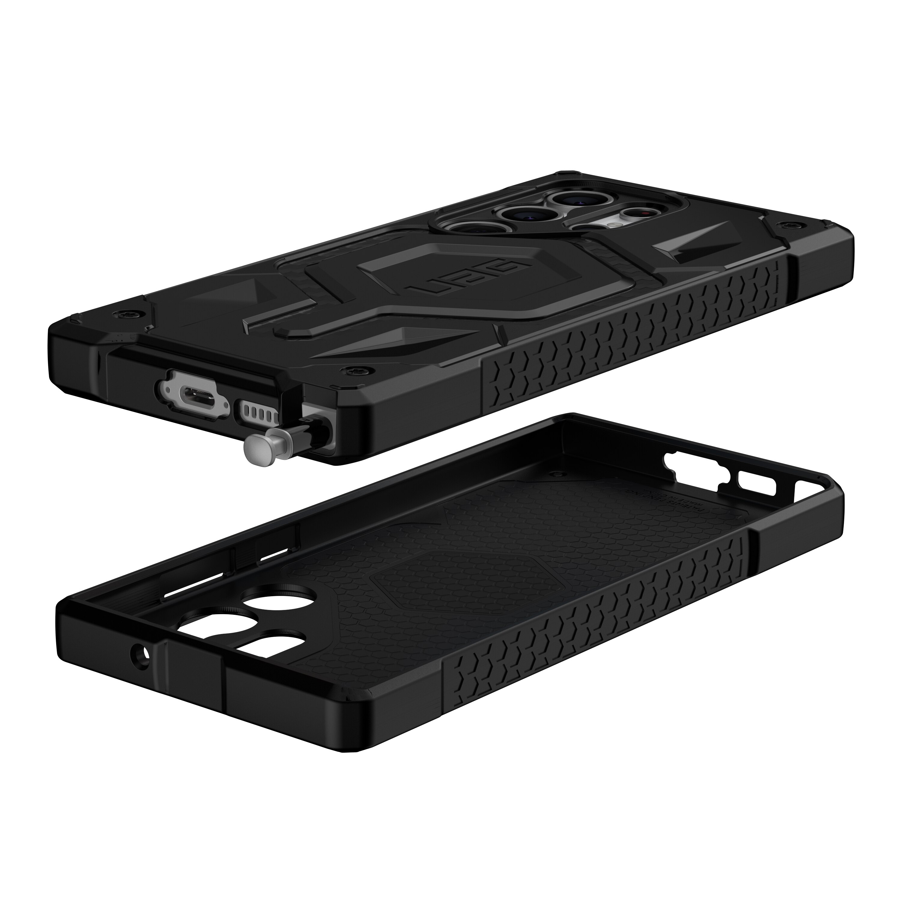 Cover Monarch Pro Magnet Galaxy S23 Ultra Carbon Fiber