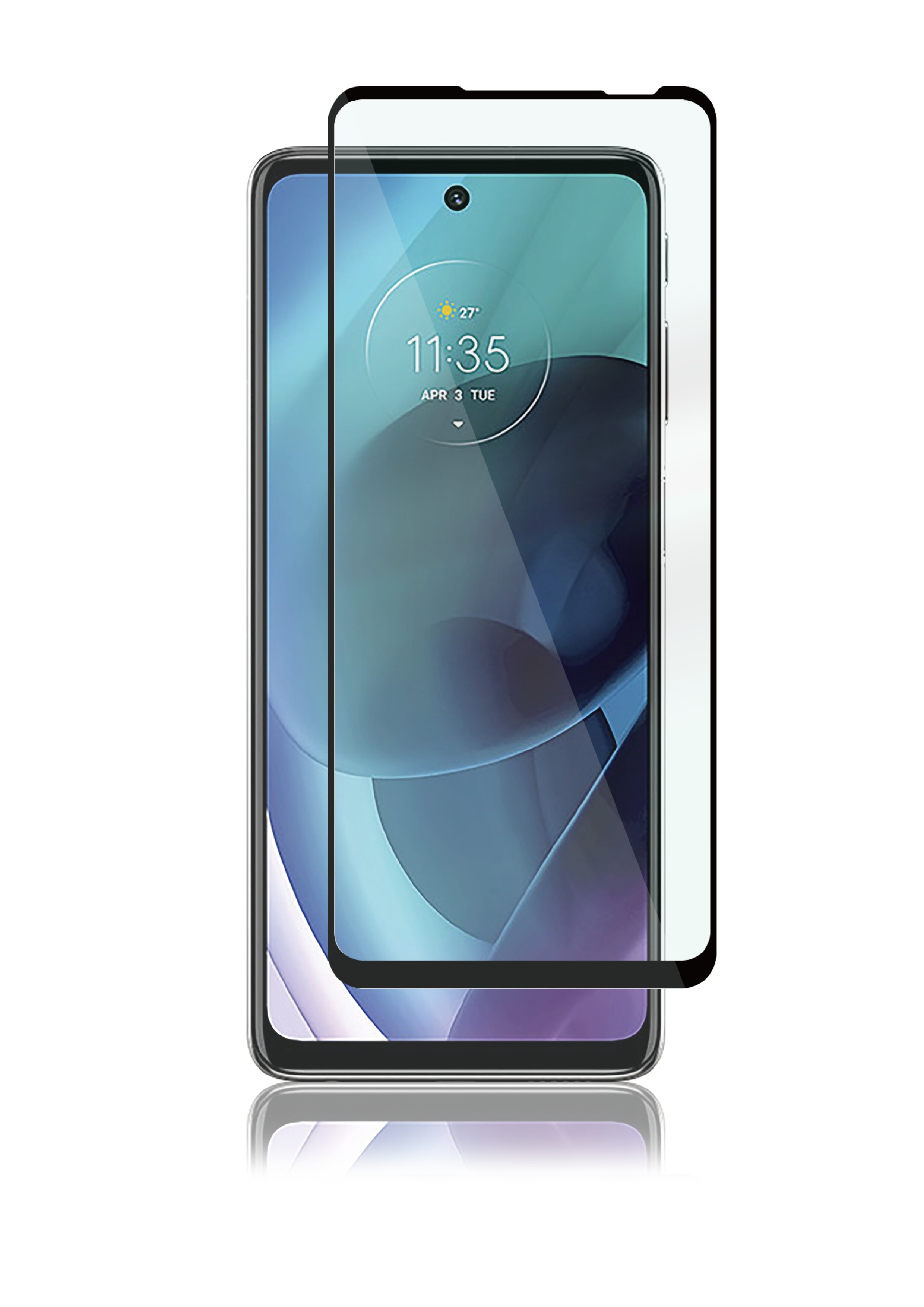 Full-Fit Glass Motorola Moto G51 Nero