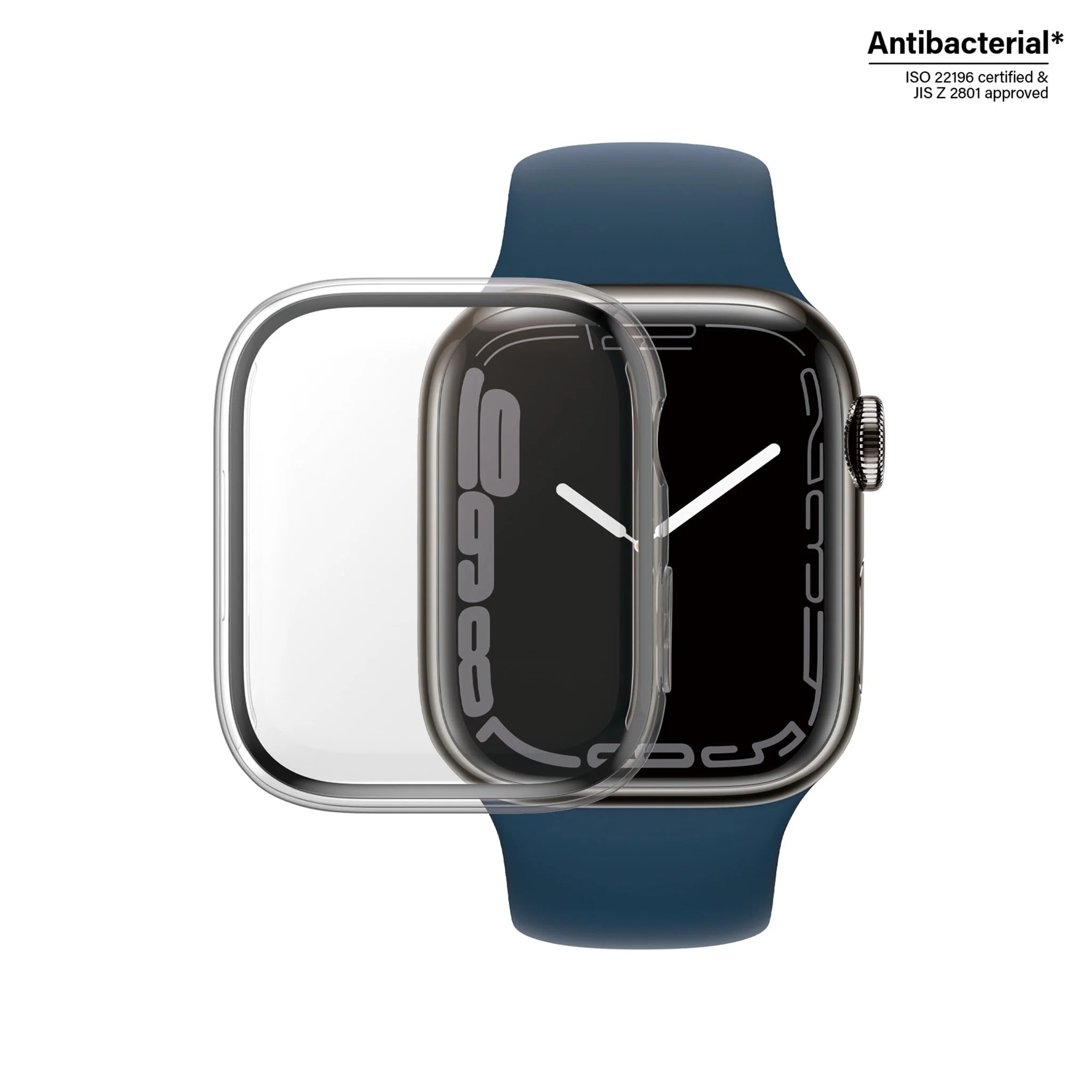 Full Body Cover Apple Watch 45mm Series 8 transparente