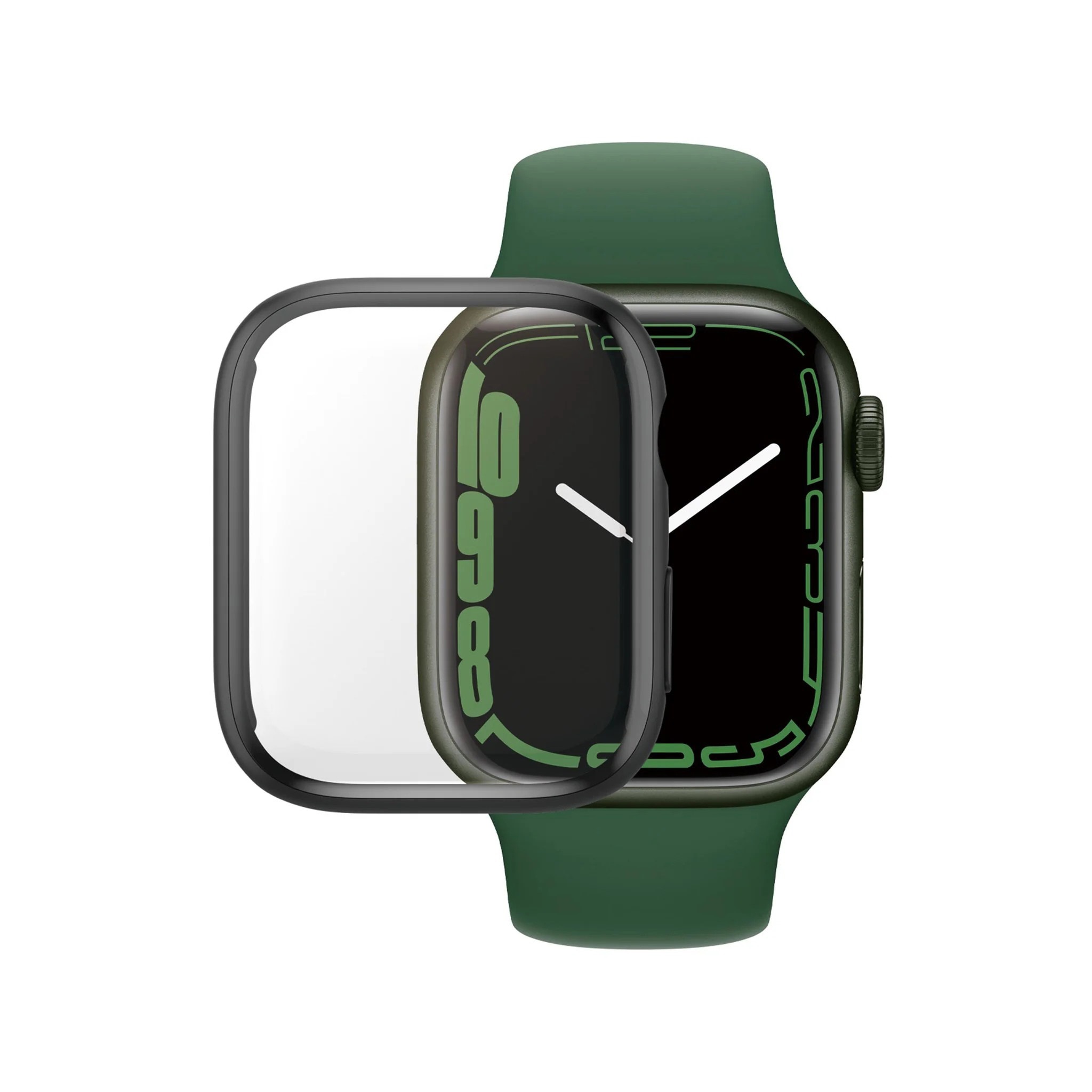 Full Body Cover Apple Watch 45mm Series 7 nero