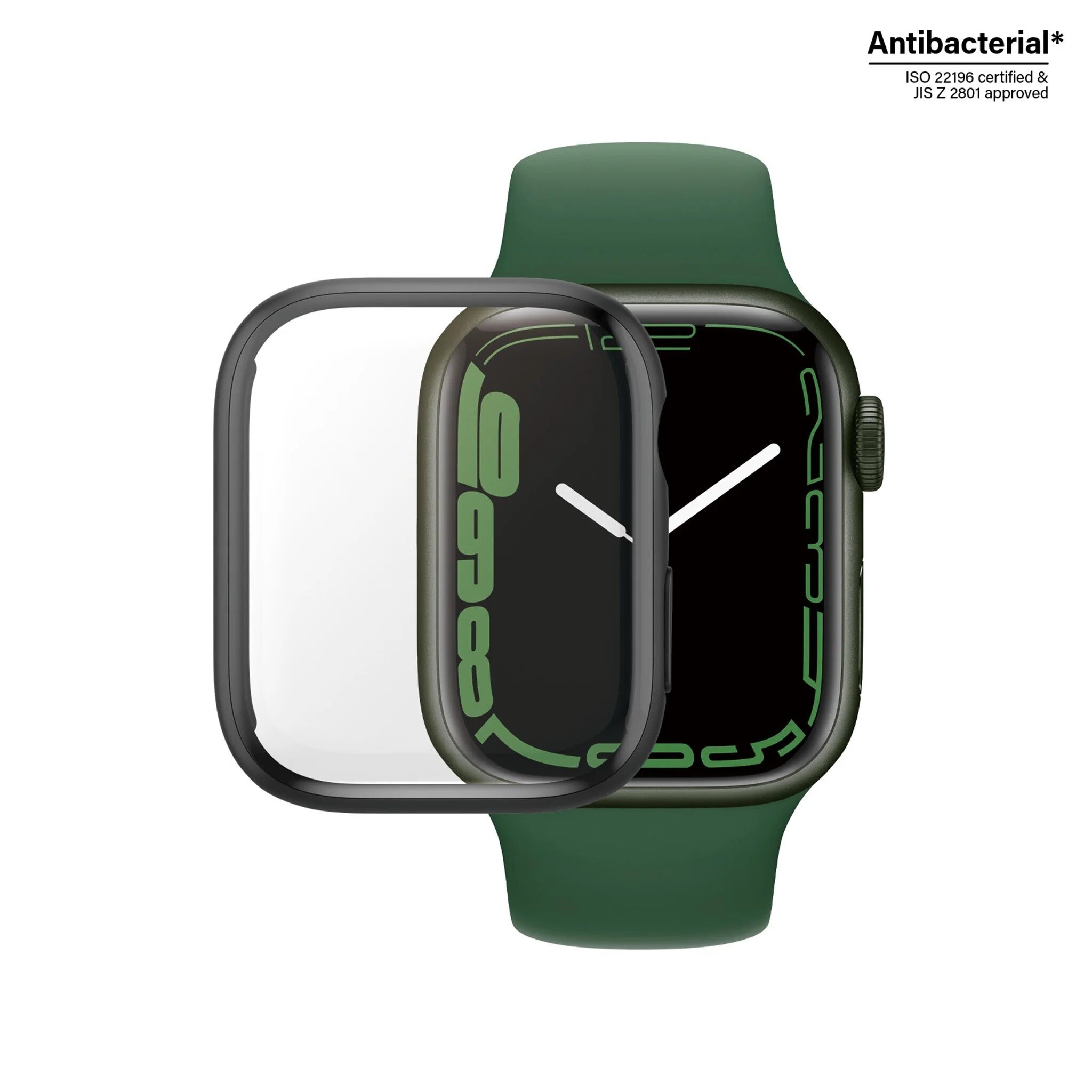 Full Body Cover Apple Watch 41mm Series 9 nero