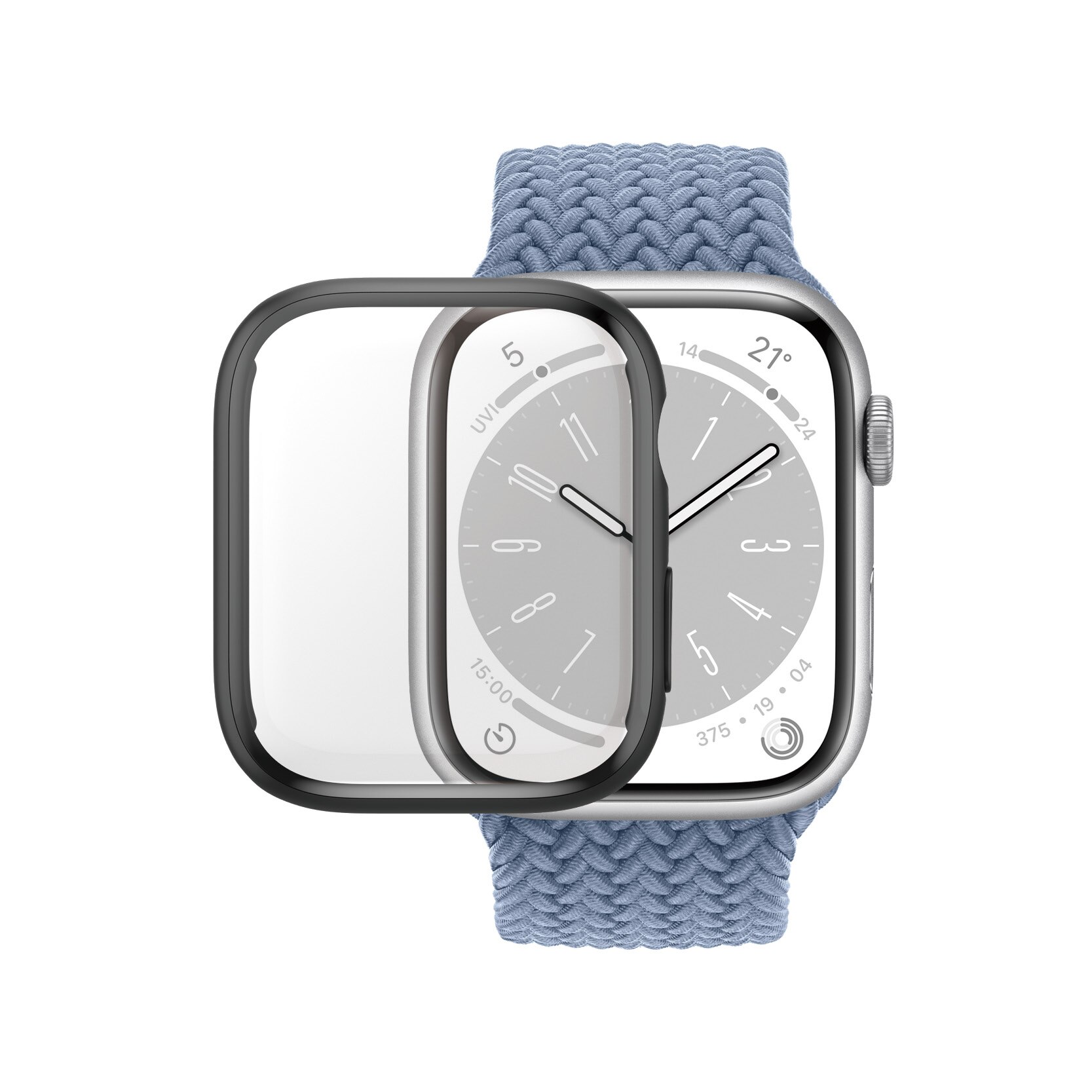 Full Body D3O Cover Apple Watch 41mm nero