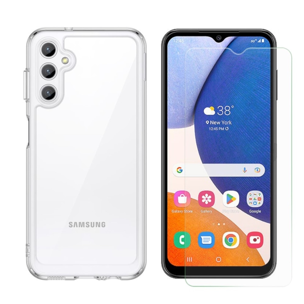 Kit per Samsung Galaxy A14: Cover e proteggischermo