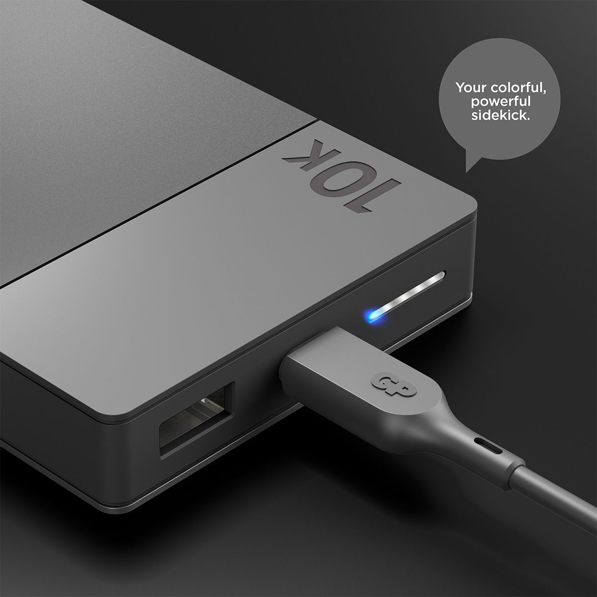 Powerbank M2 10000 mAh PD nero