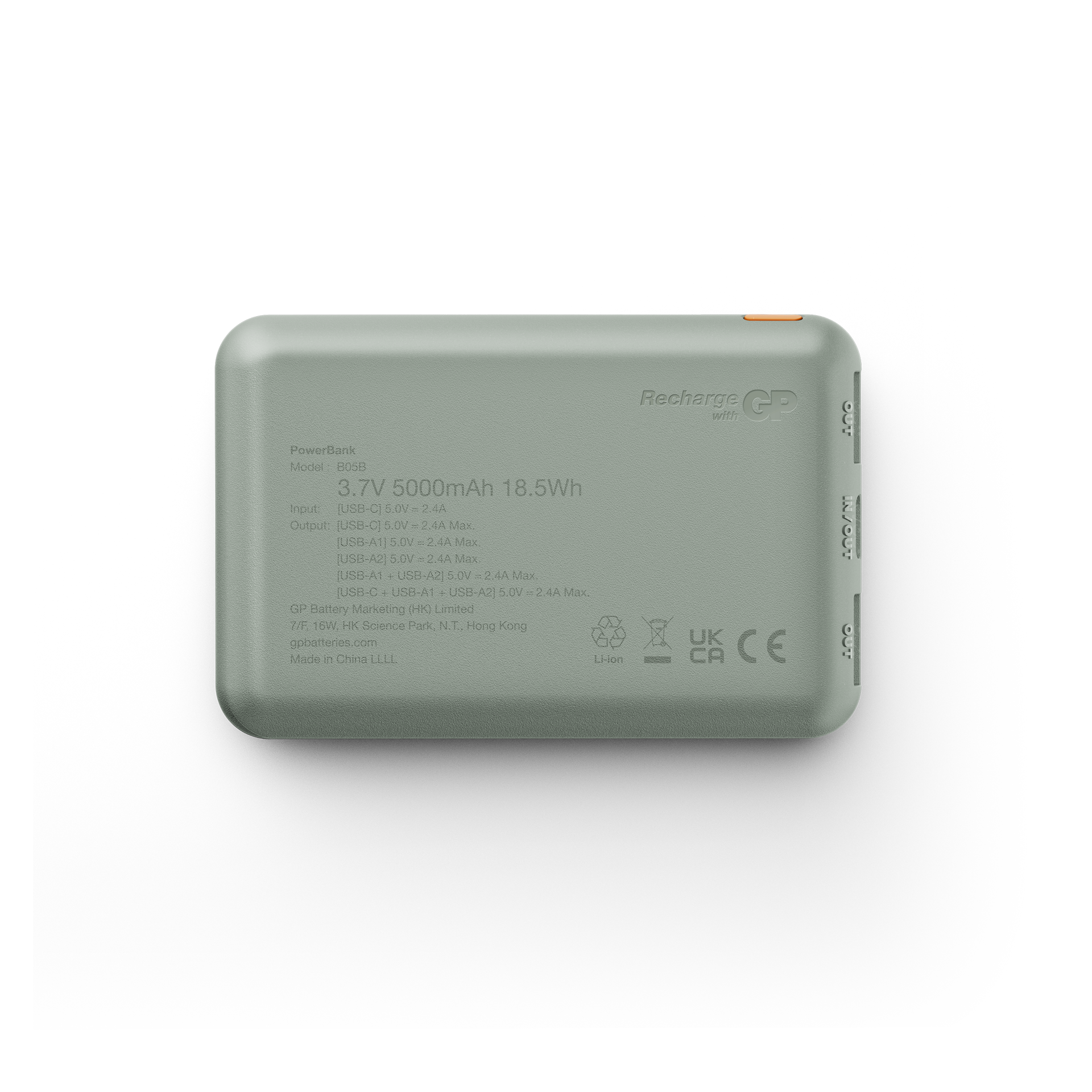 Powerbank Plus 5000mAh Grigio
