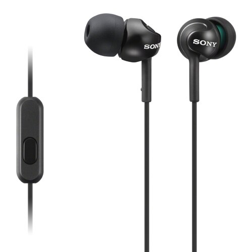 Headset in-ear MDR-EX110AP Nero