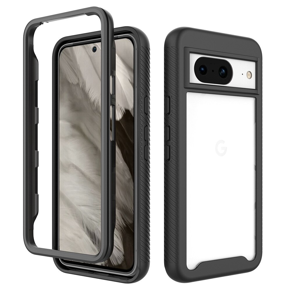 Cover protezione totale Google Pixel 8 nero