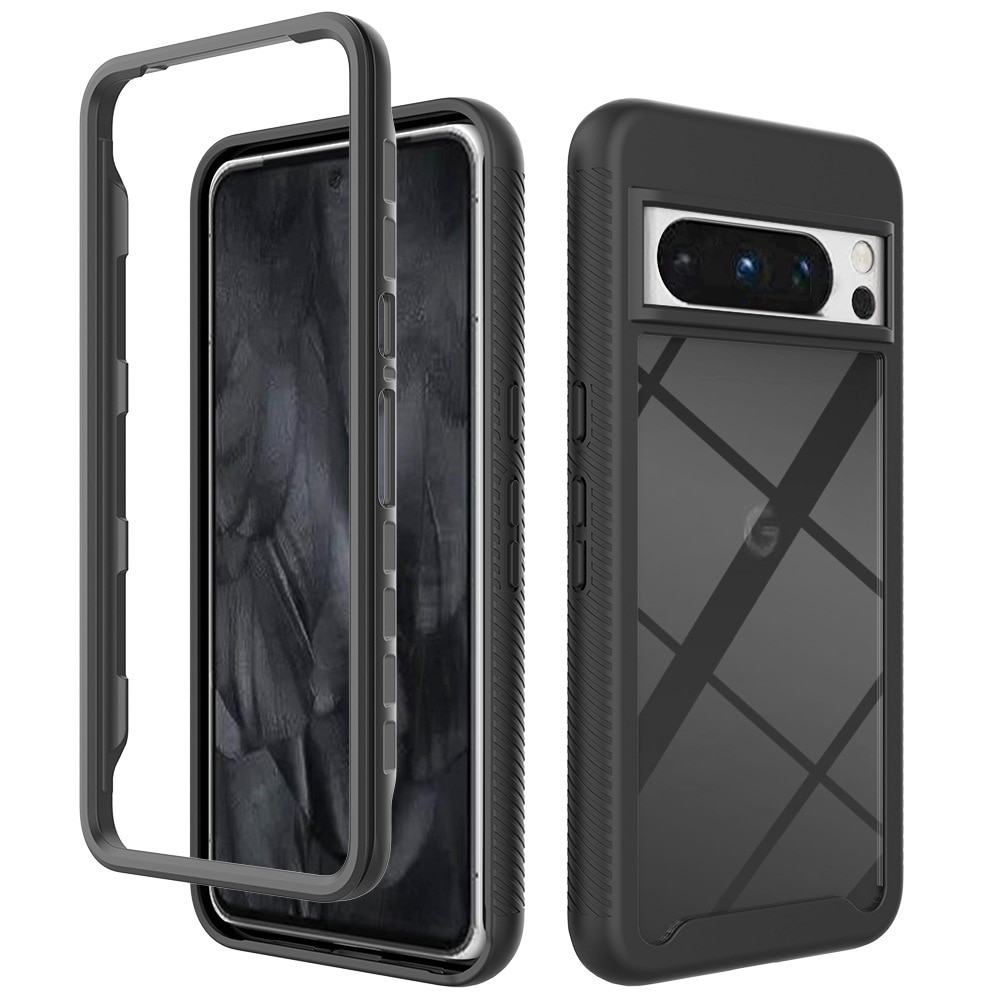 Cover protezione totale Google Pixel 8 Pro nero