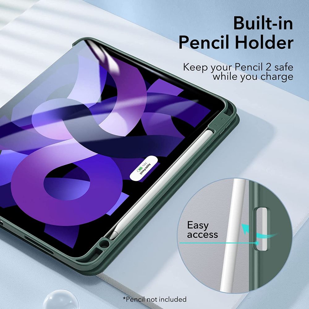 Cover Rebound Pencil iPad Air 10.9 2020/2022 Green