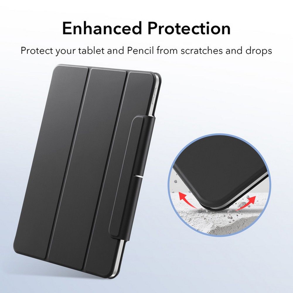 Cover Rebound Magnetic iPad Pro 12.9 4th Gen (2020) Black