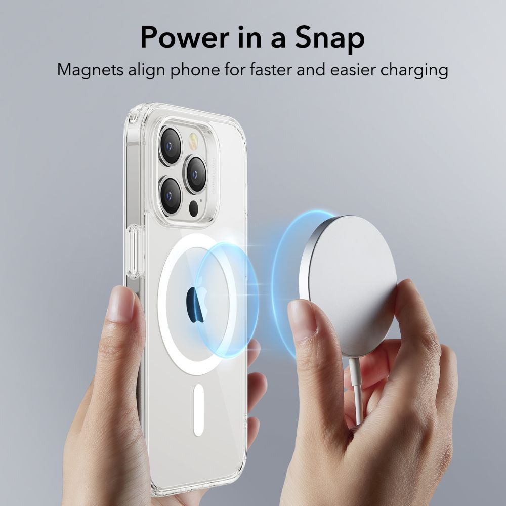 Classic Hybrid HaloLock MagSafe iPhone 14 Pro Max Trasparente