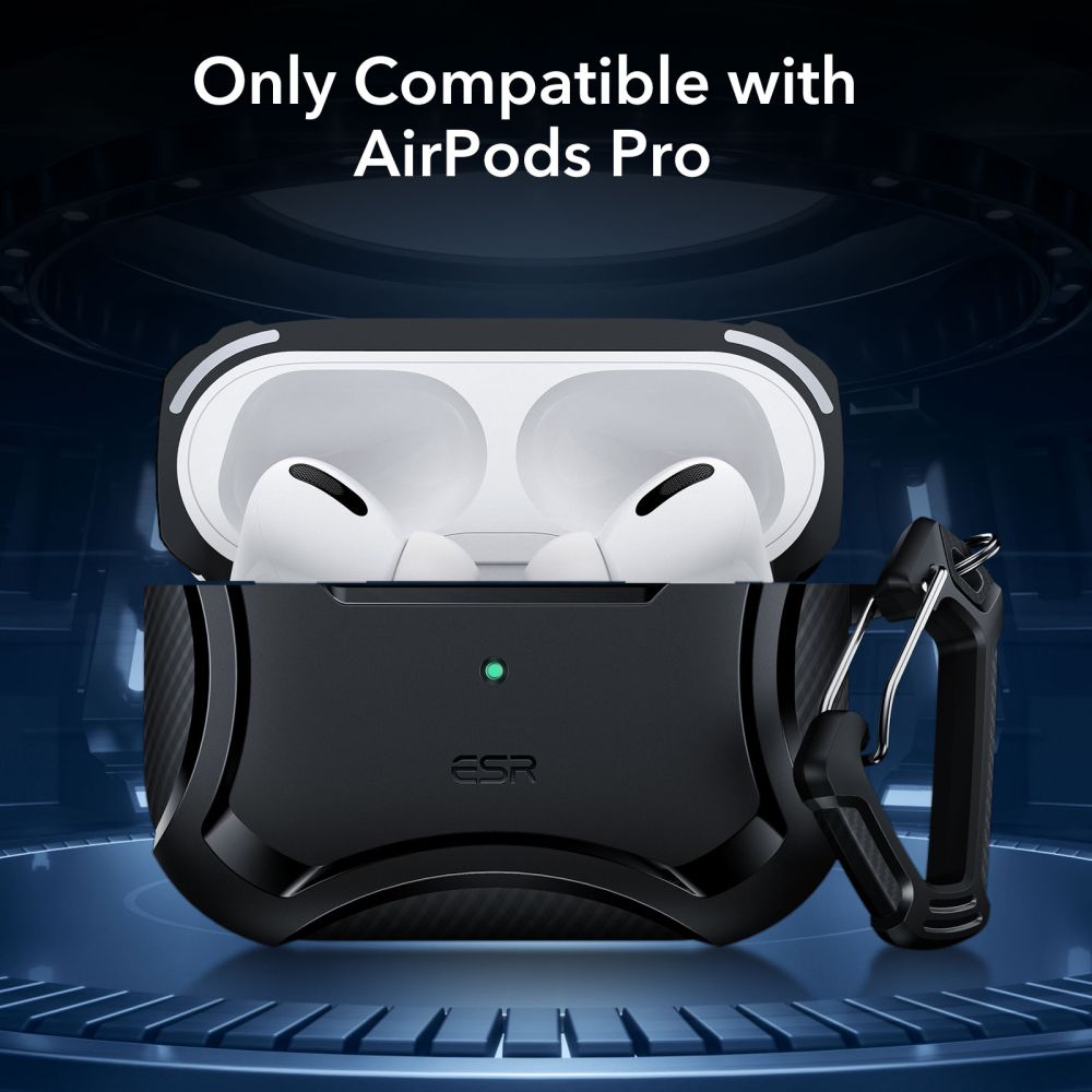 Cyber Armor HaloLock MagSafe Case AirPods Pro 1/2 Black