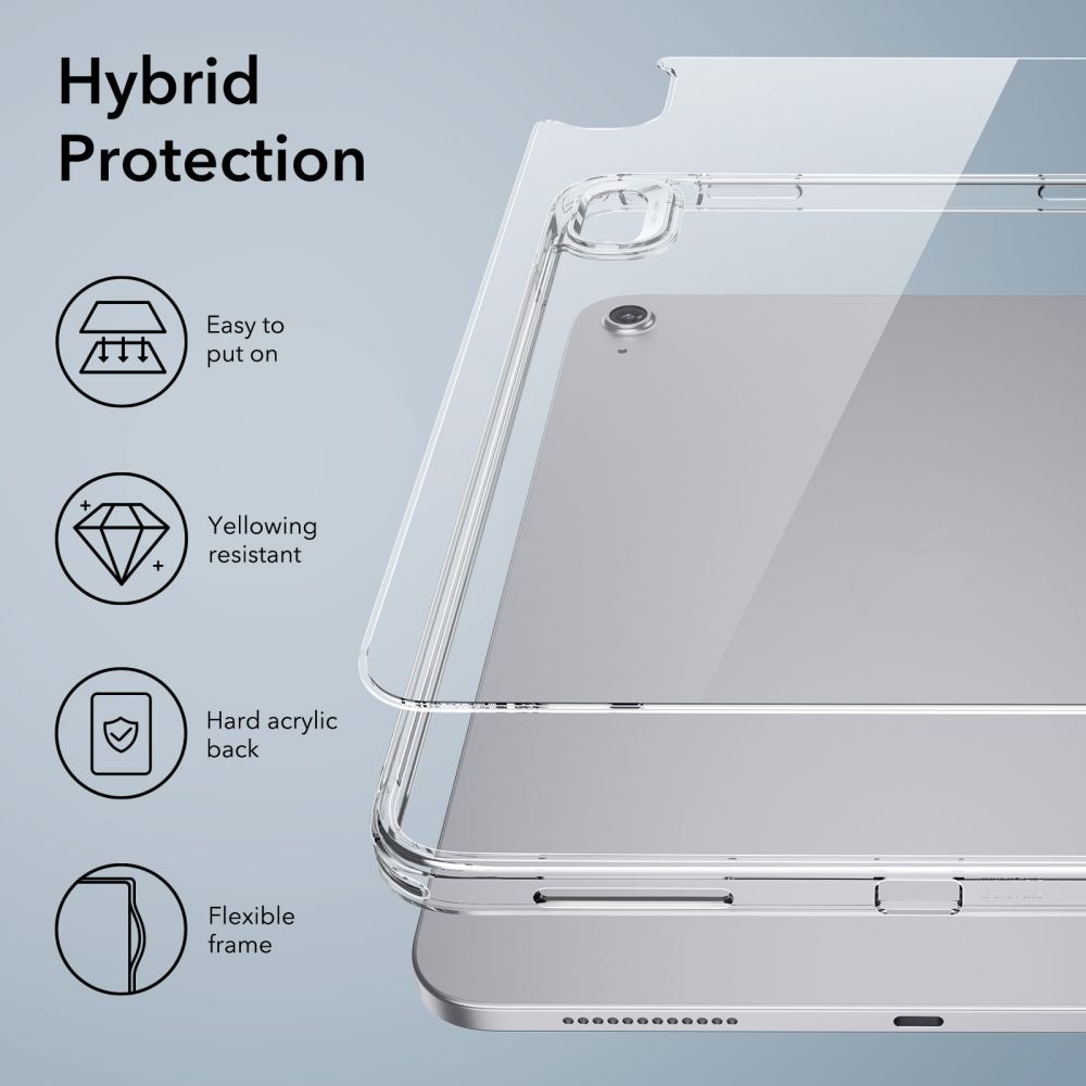 Cover Classic Hybrid iPad 10.9 10th Gen (2022) Clear