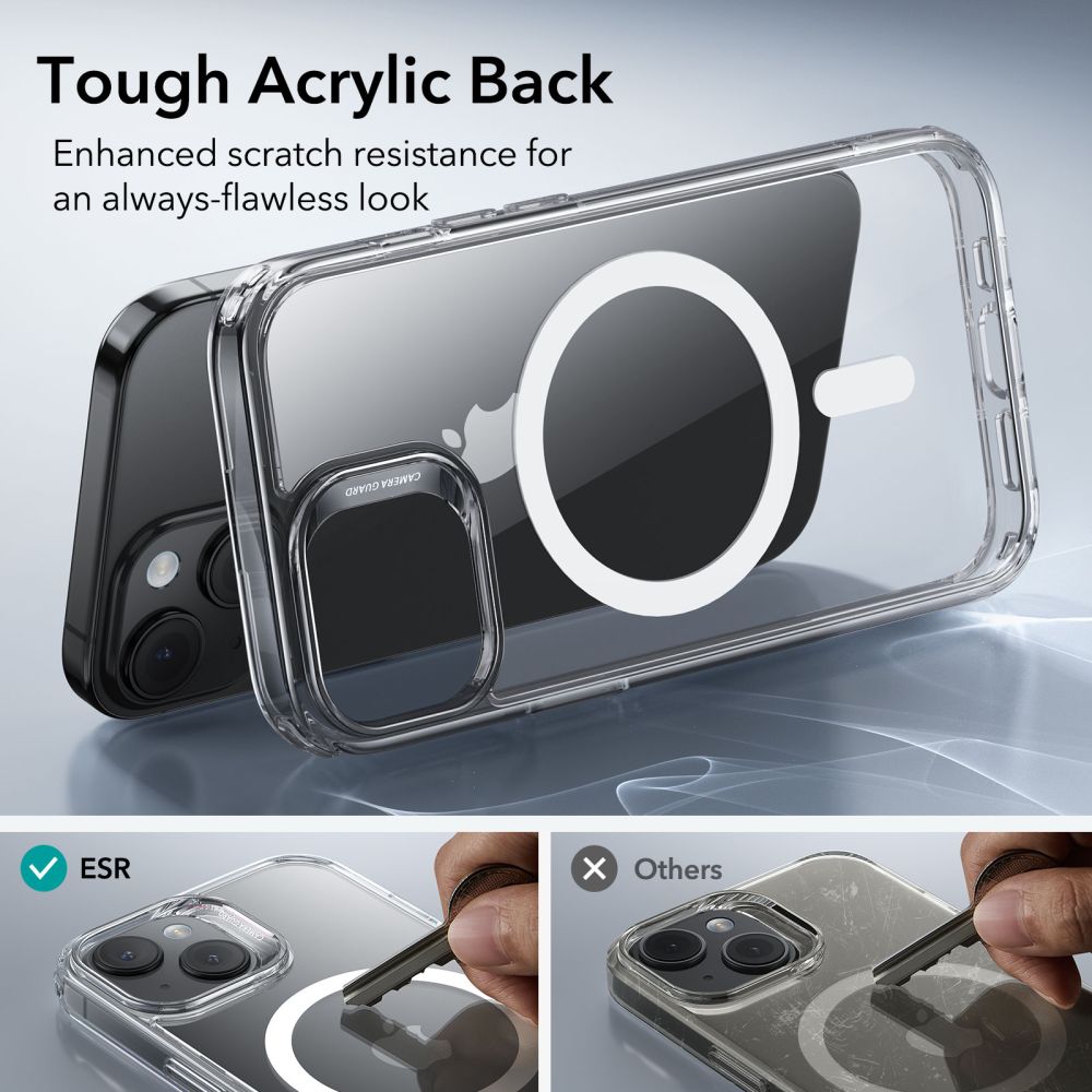 Classic Hybrid HaloLock MagSafe iPhone 15 Plus Trasparente