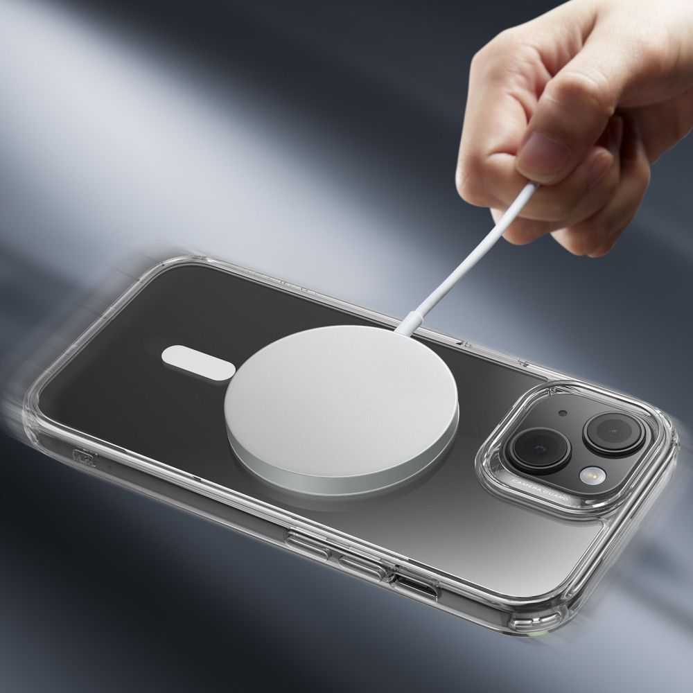 Classic Hybrid HaloLock MagSafe iPhone 15 Plus Trasparente